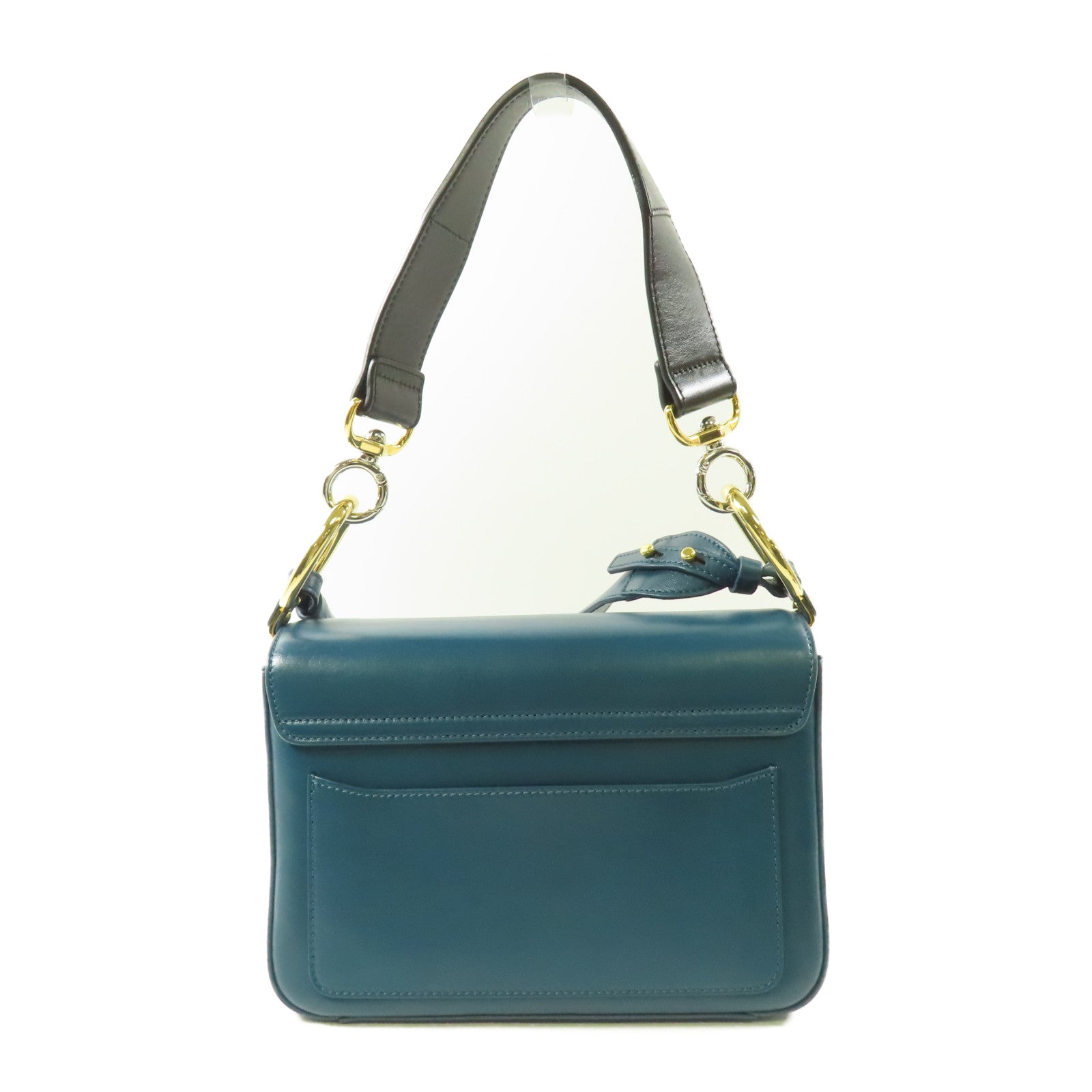 Chloe 牛皮皮革2 way Shoulder Bag金扣手挽肩背兩用袋