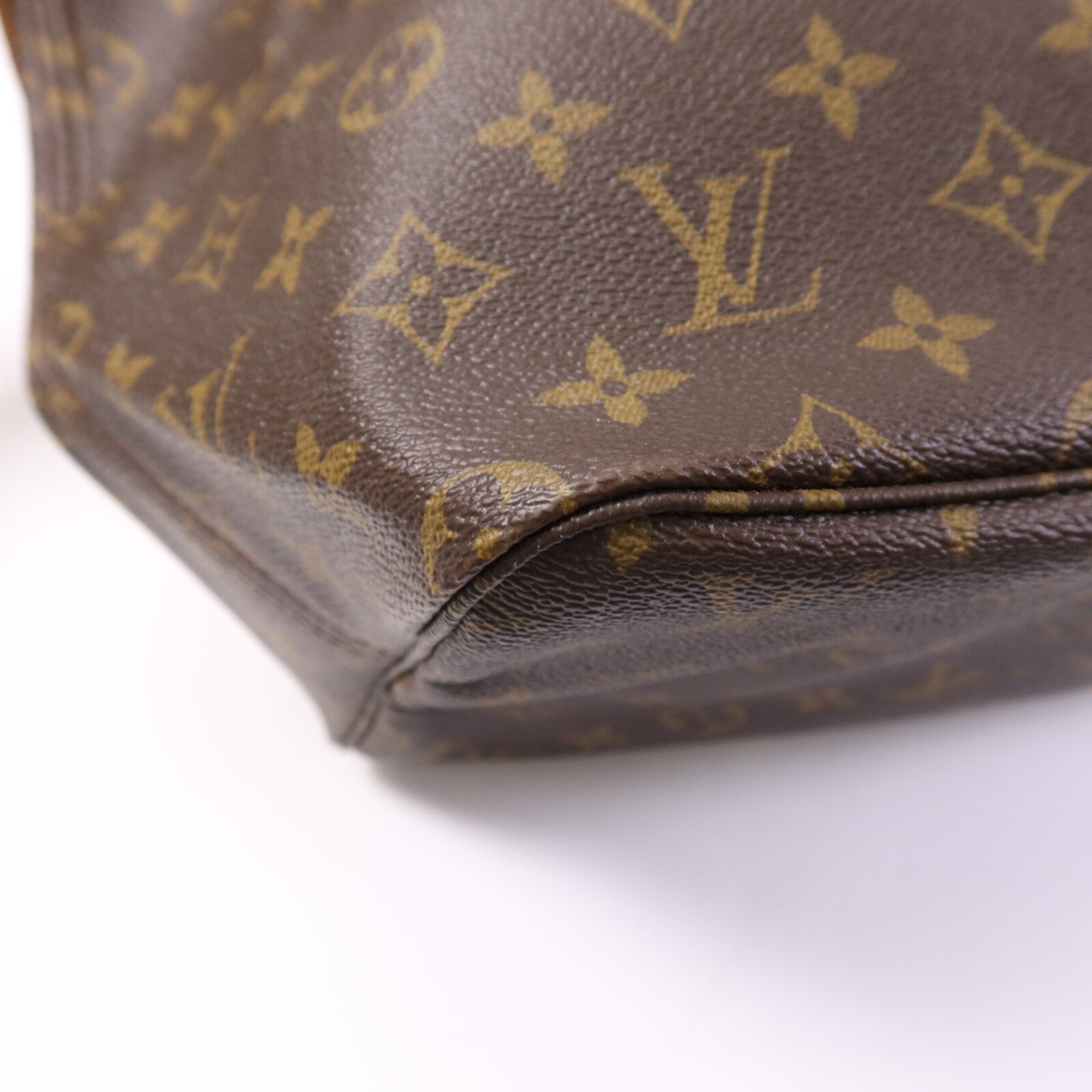 LOUIS VUITTON Monogram Neverfull GM金扣手挽袋