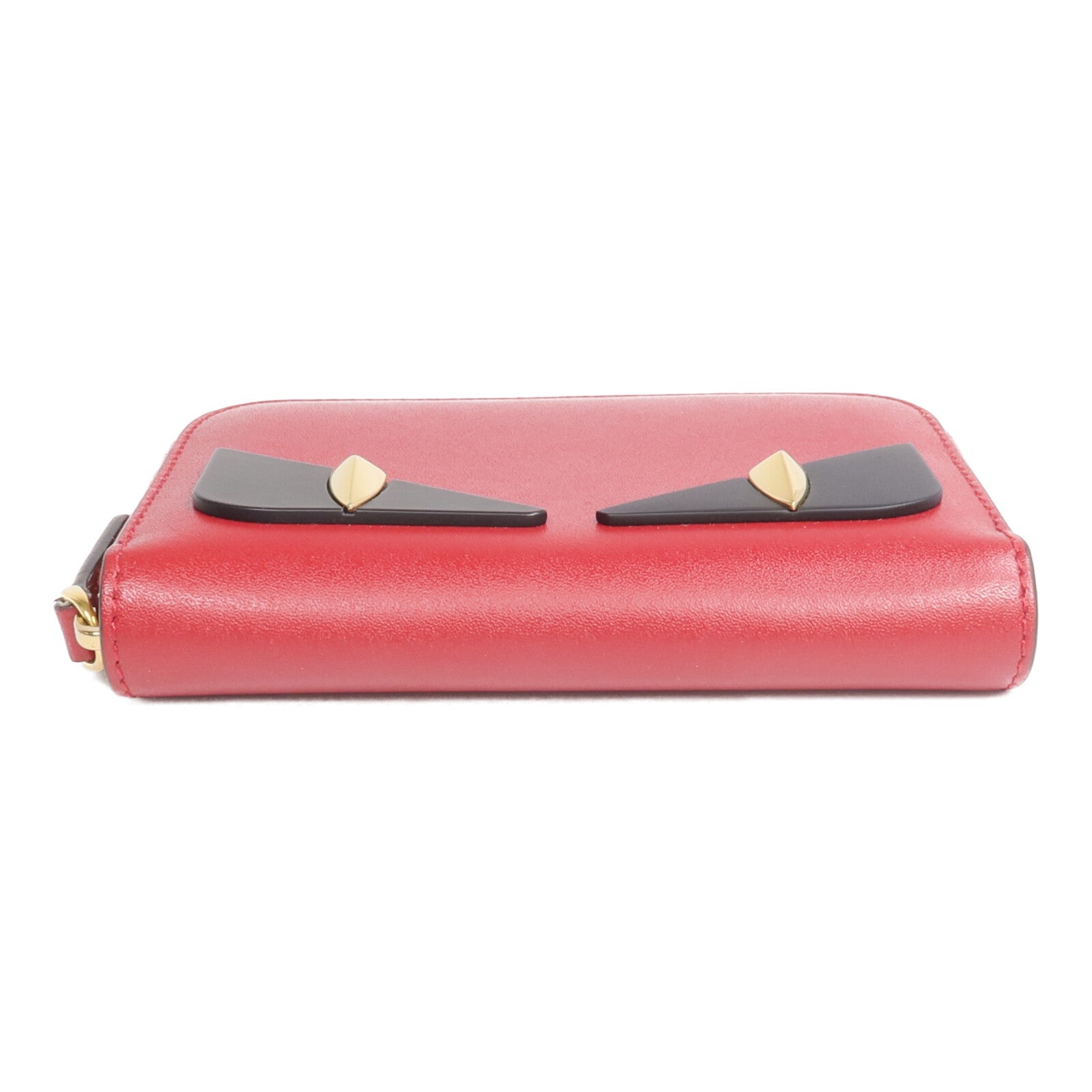 FENDI 牛皮皮革Coin/Card Case金扣零錢包/卡片套