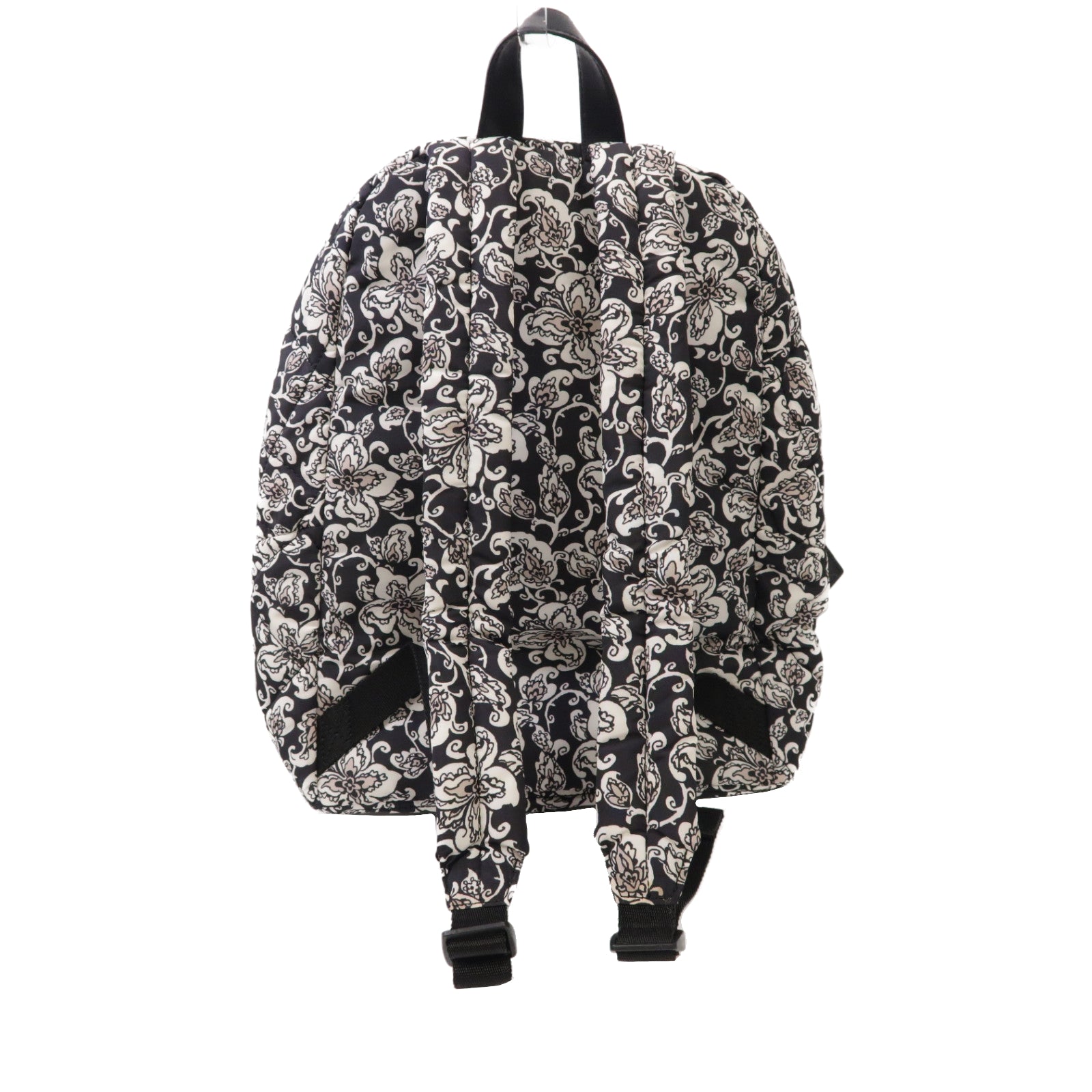 MARC JACOBS 尼龍Backpack金扣背包黑色/白色