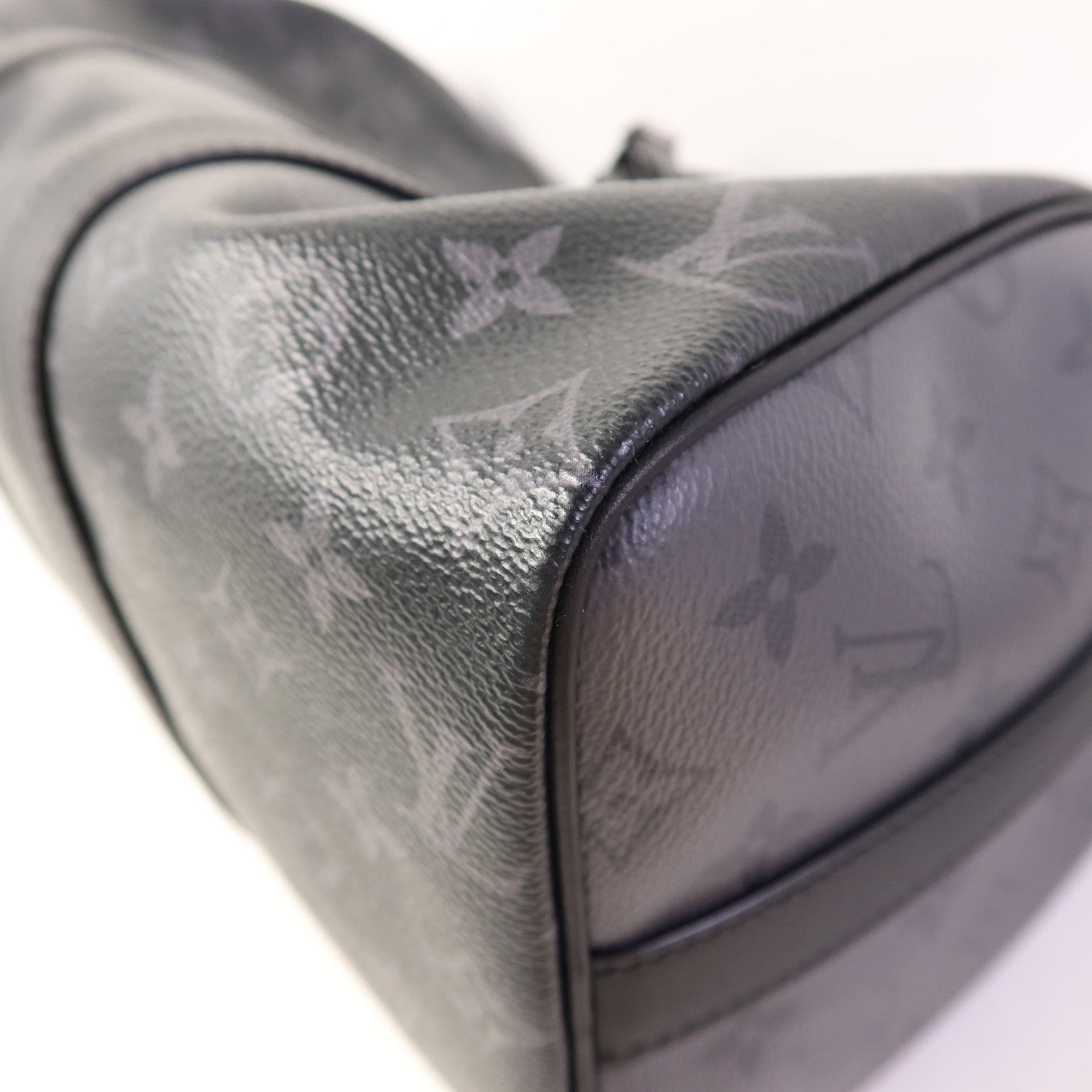 LOUIS VUITTON Monogram Eclipse Keepall Bandouliere 35手挽肩背兩用袋