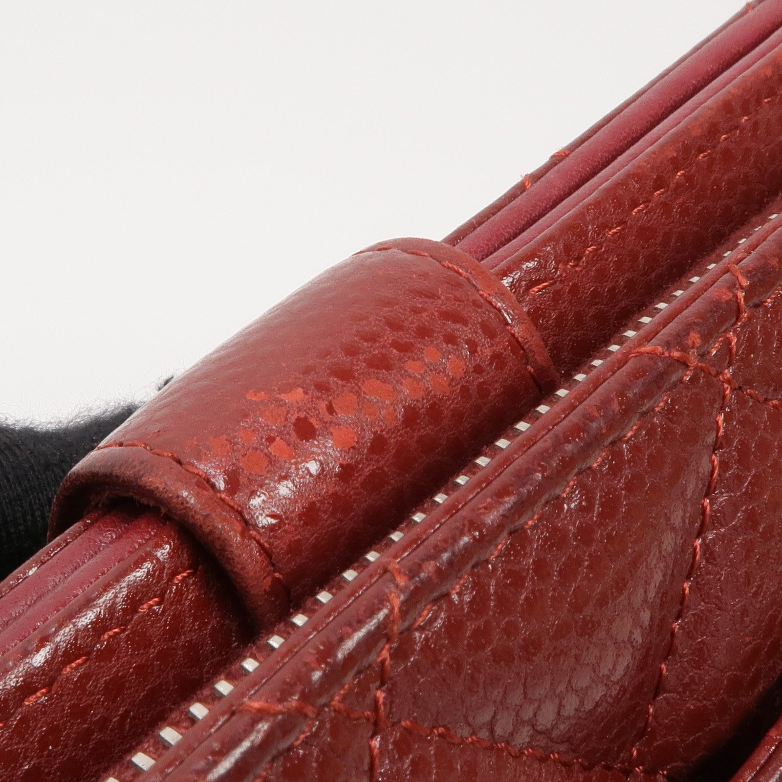 CHANEL 牛皮皮革Wallet銀扣錢包