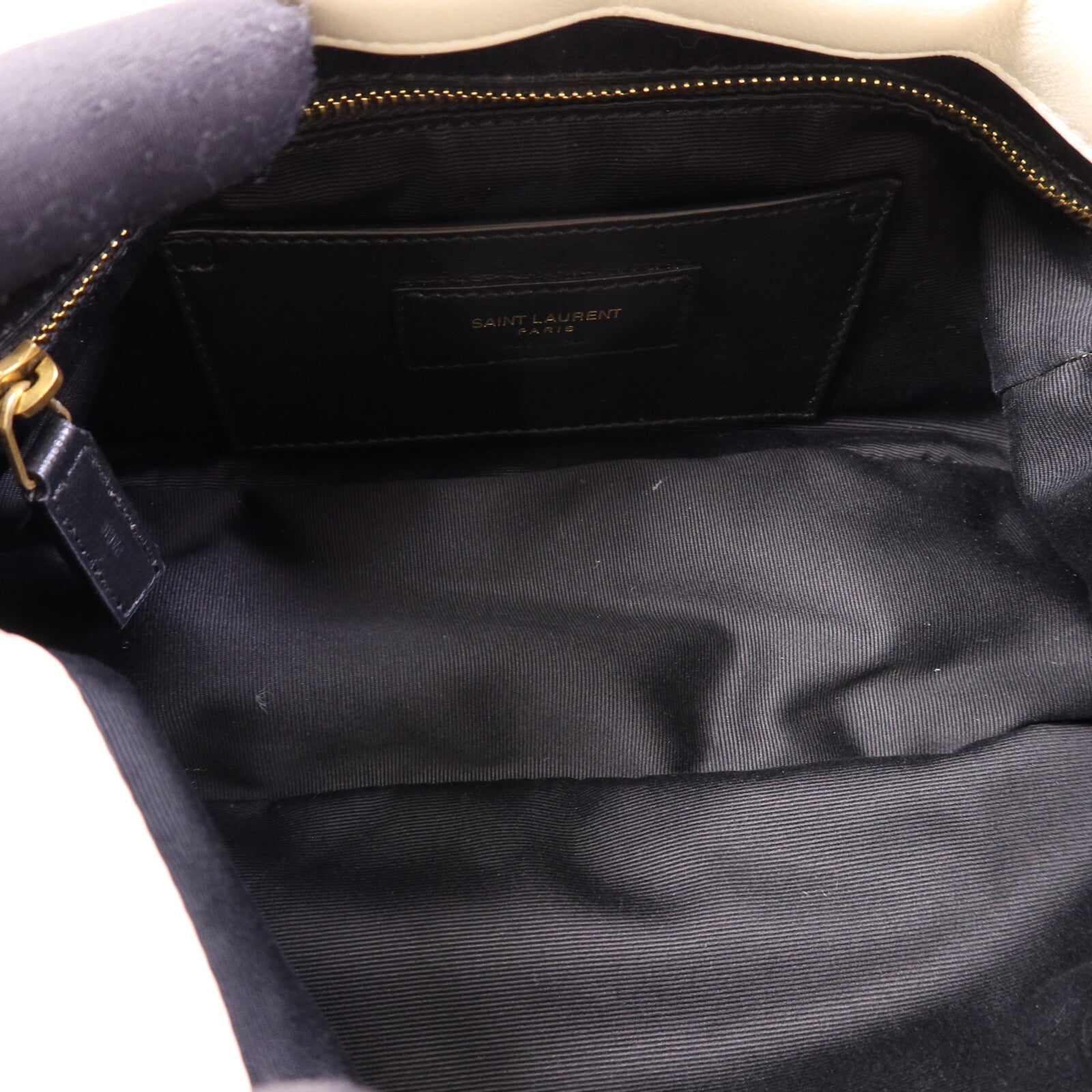 YVES SAINT LAURENT 【激減優惠】羊皮皮革Jamie4.0金扣鏈帶肩背袋