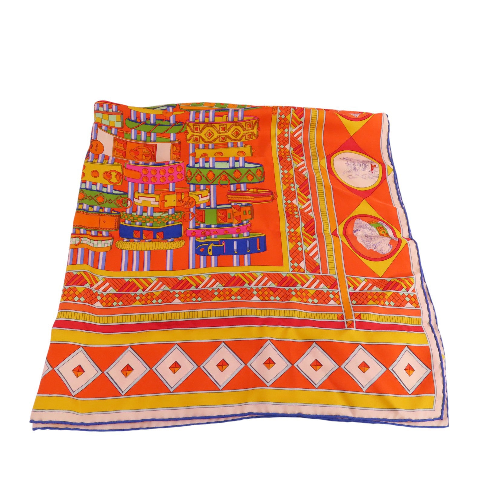 HERMES 絲質Scarf 90x90絲巾