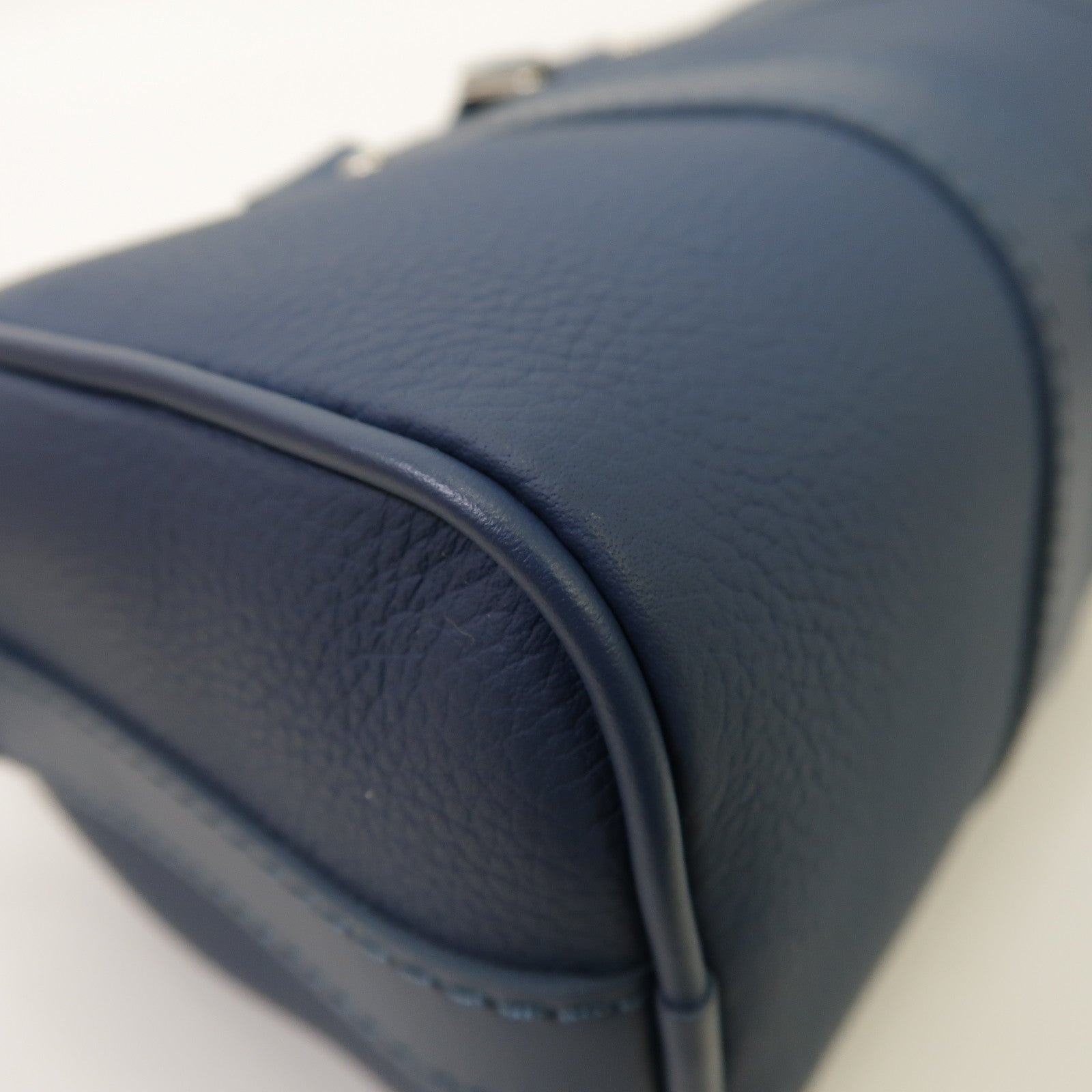 LOUIS VUITTON Aerogram Keepall XS銀扣手挽肩背兩用袋藍色