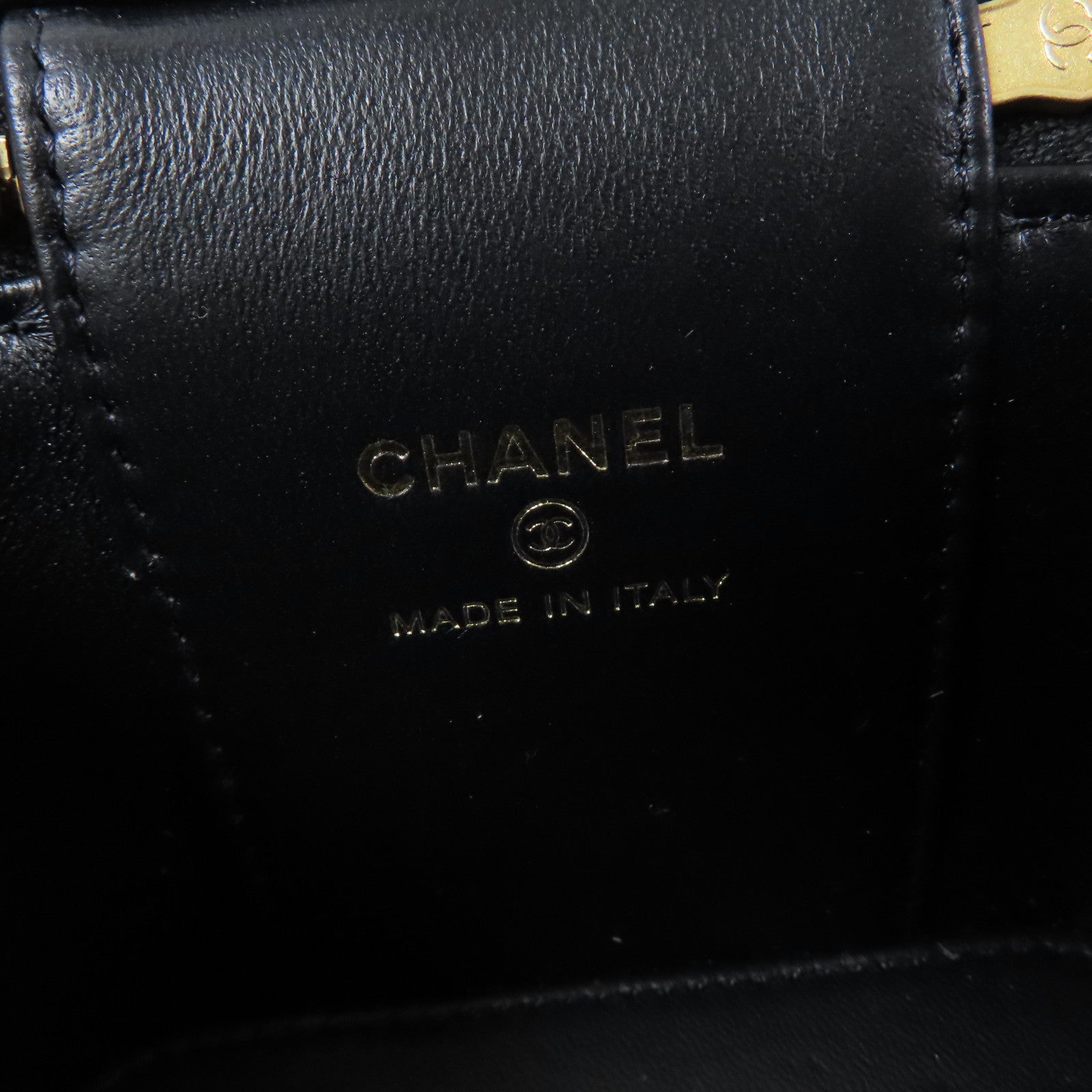 CHANEL 【激減優惠】菱格Caviar皮革Chain Shoulder Bag金扣肩背袋黑色