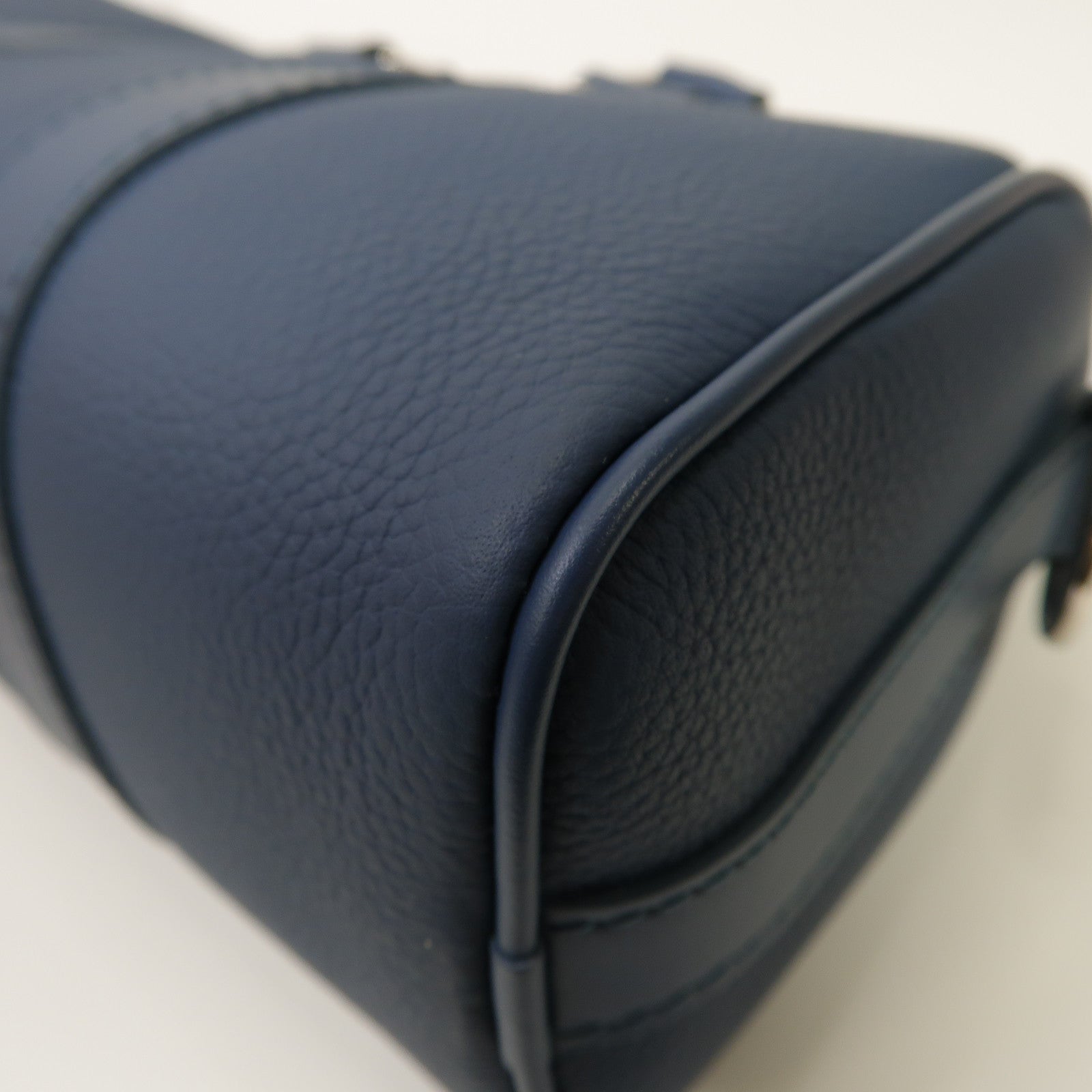 LOUIS VUITTON Aerogram Keepall XS銀扣手挽肩背兩用袋藍色