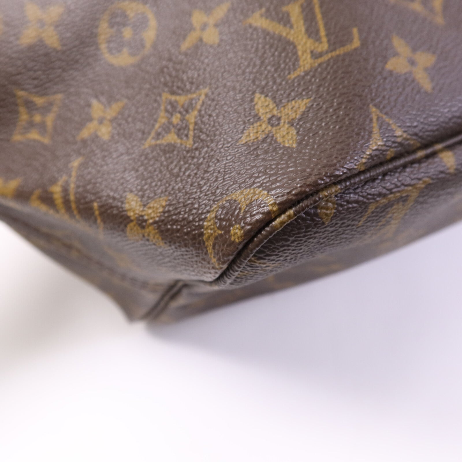 LOUIS VUITTON Monogram Neverfull GM金扣手挽袋