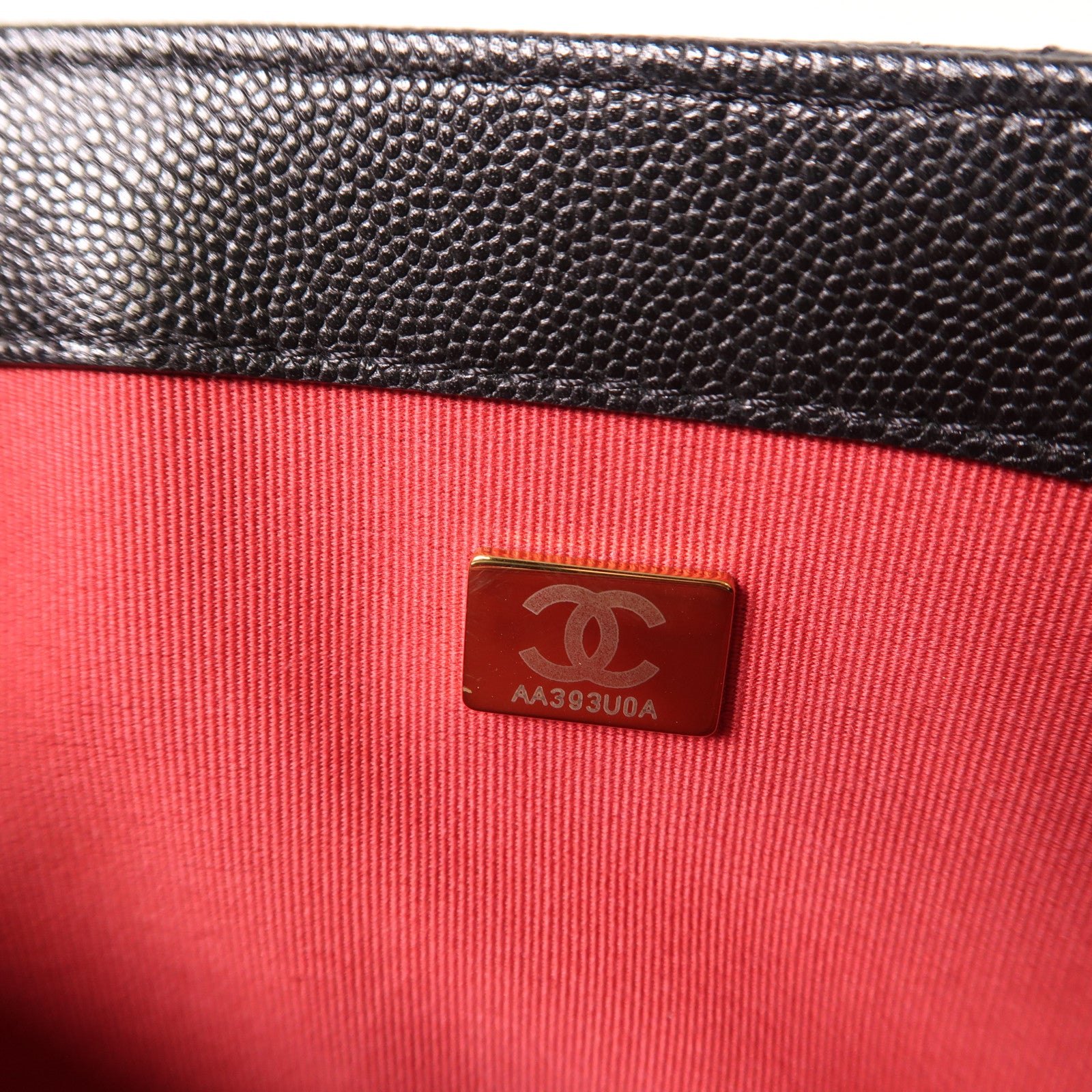 CHANEL 牛皮皮革Shoulder Bag金扣鏈帶手挽肩背兩用袋黑色