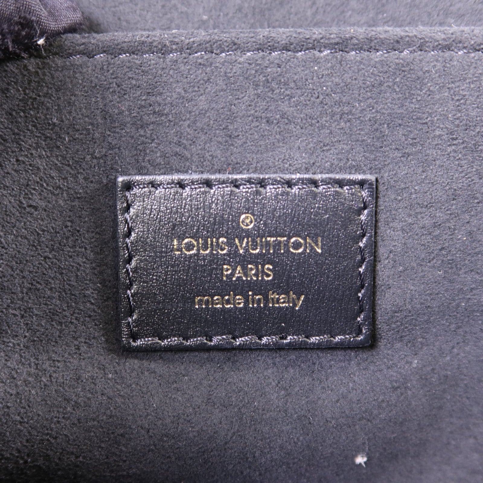 LOUIS VUITTON 帆布Pochette Metis MM金扣手挽肩背兩用袋