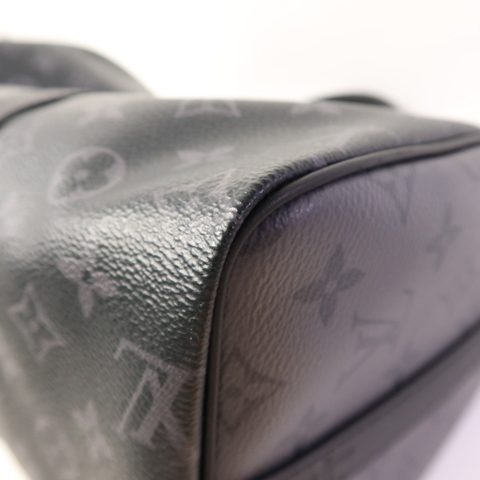 LOUIS VUITTON Monogram Eclipse Keepall Bandouliere 35手挽肩背兩用袋