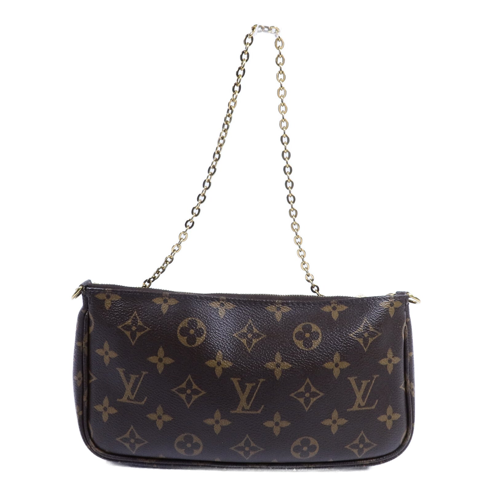 LOUIS VUITTON Monogram Multi Pochette Accessoires金扣肩背袋