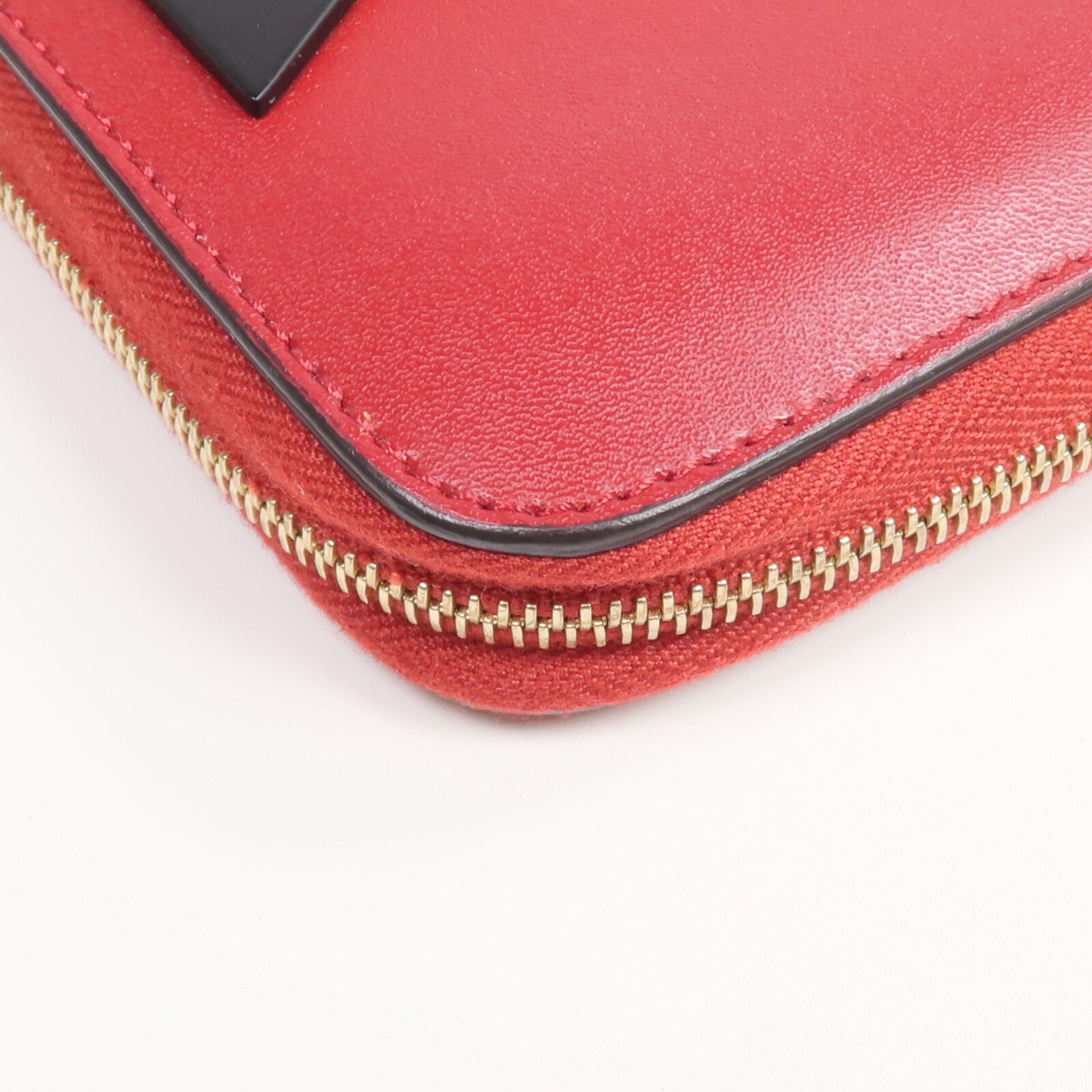 FENDI 牛皮皮革Coin/Card Case金扣零錢包/卡片套