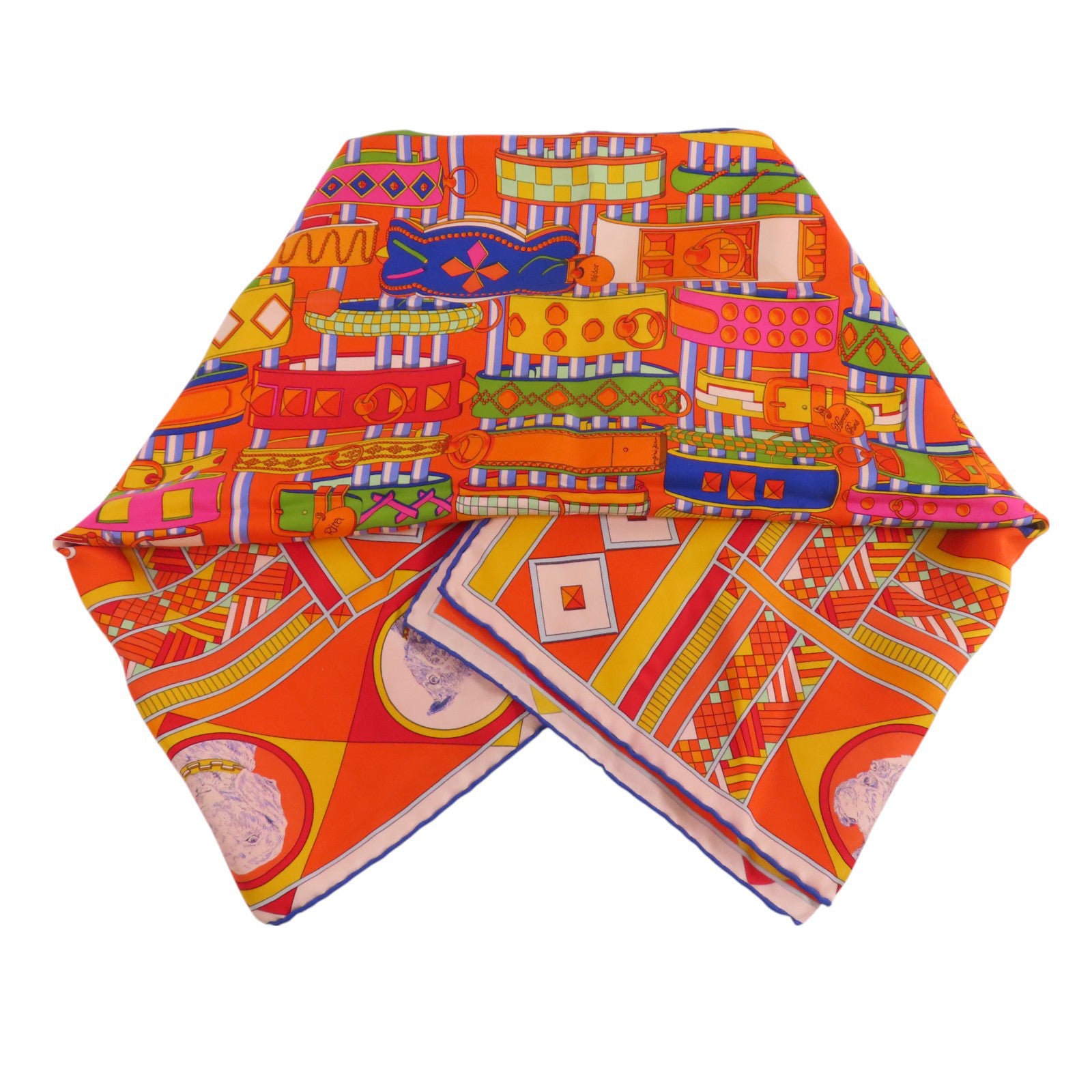 HERMES 絲質Scarf 90x90絲巾