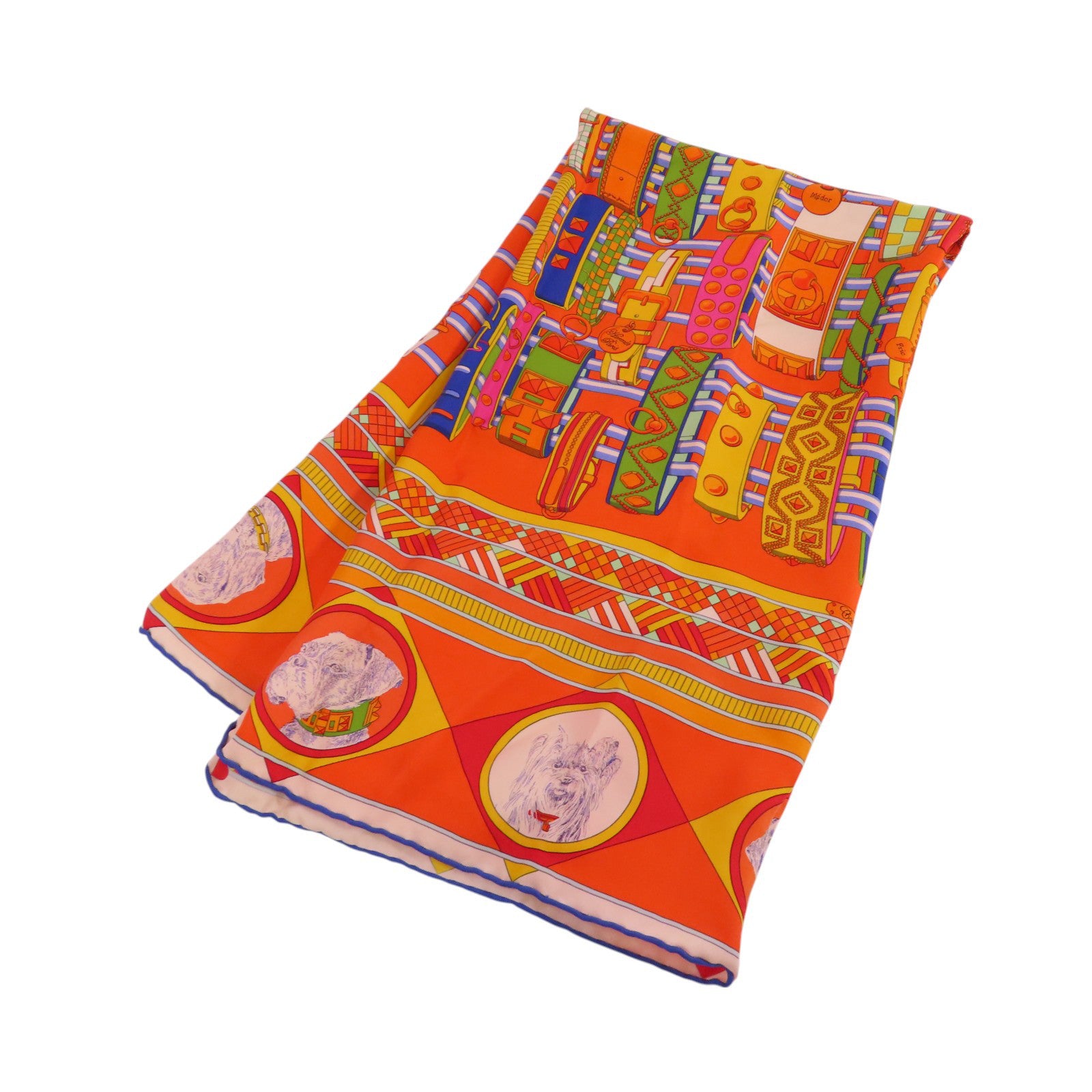 HERMES 絲質Scarf 90x90絲巾