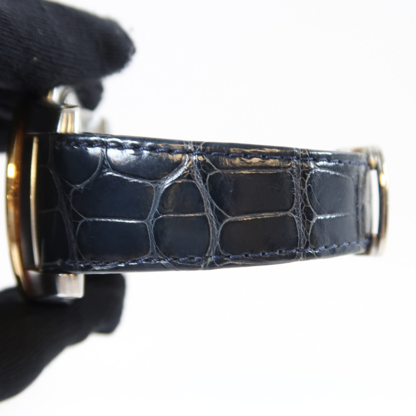 CARTIER 【激減優惠】Calibre de Cartier不鏽鋼/皮革帶手錶自動機芯啡色