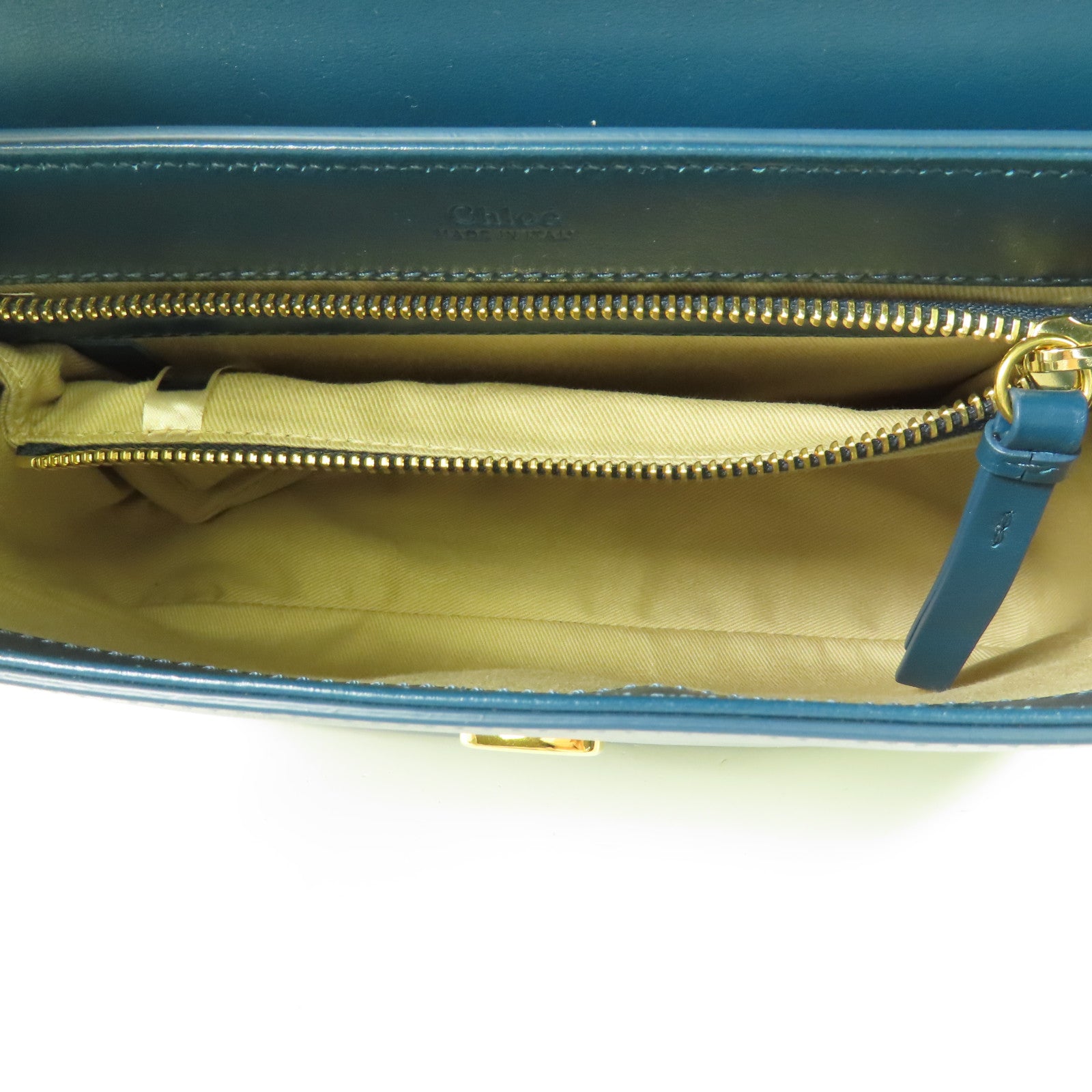 Chloe 牛皮皮革2 way Shoulder Bag金扣手挽肩背兩用袋