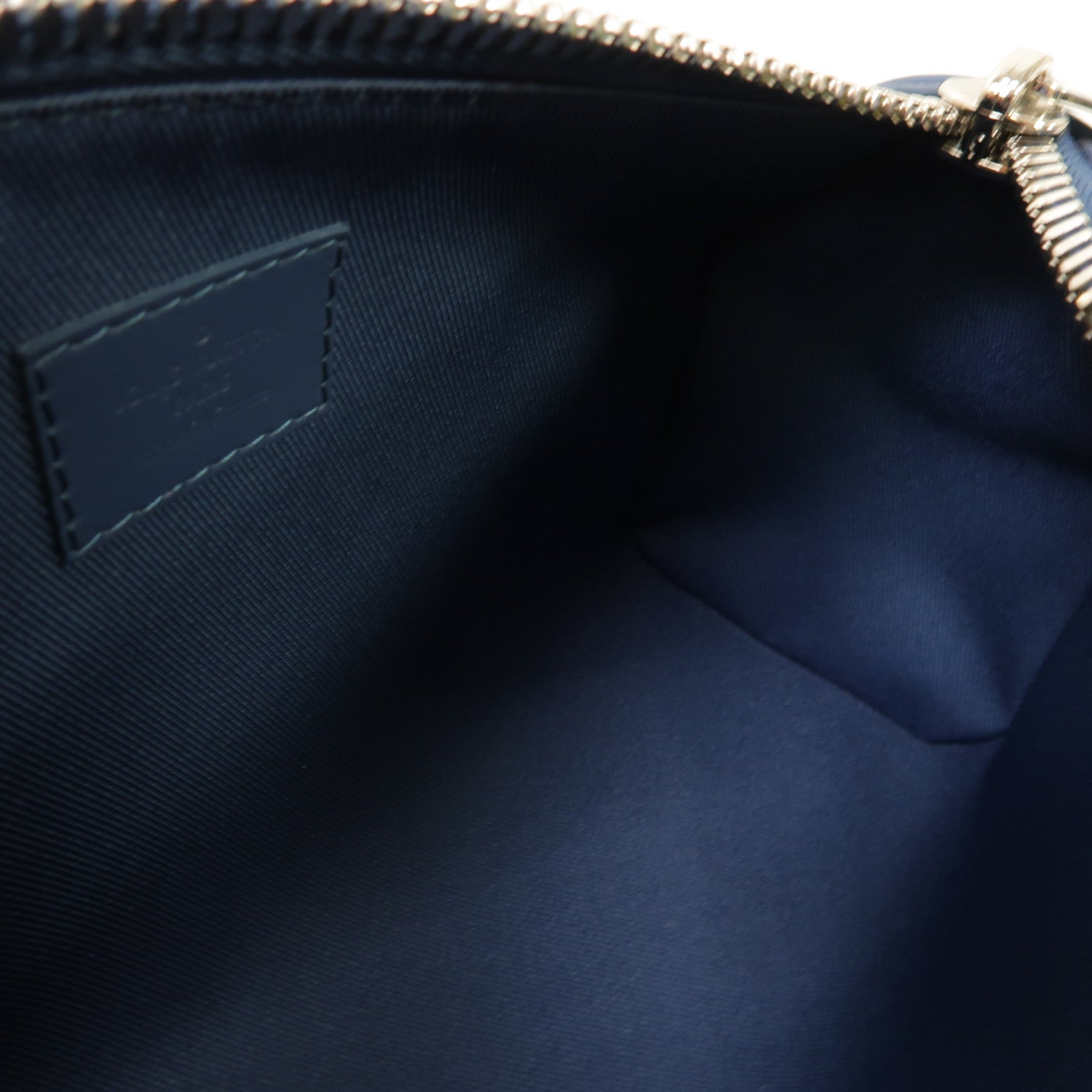 LOUIS VUITTON Aerogram Keepall XS銀扣手挽肩背兩用袋藍色