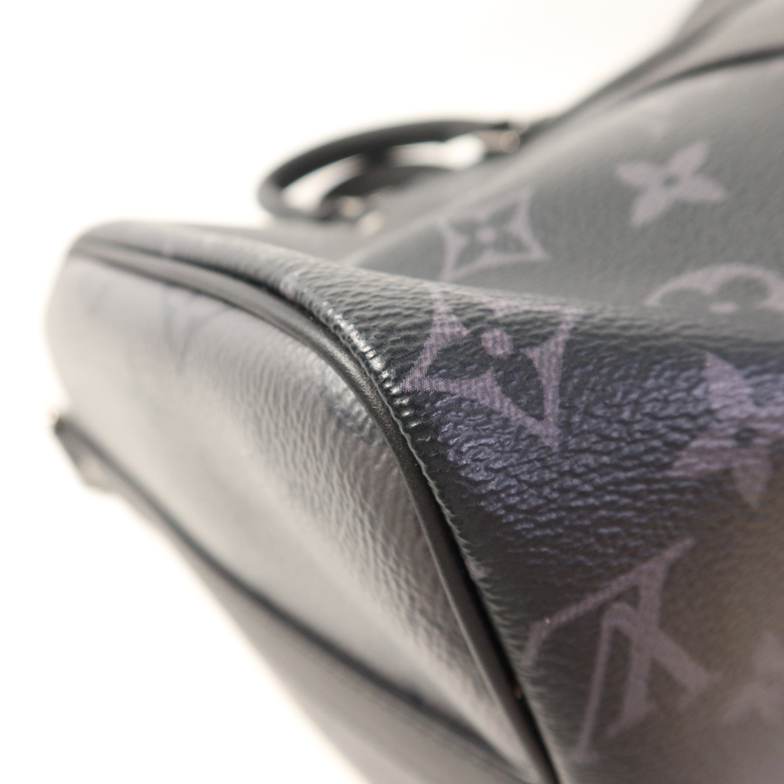 LOUIS VUITTON Monogram Eclipse Keepall Bandouliere 35手挽肩背兩用袋