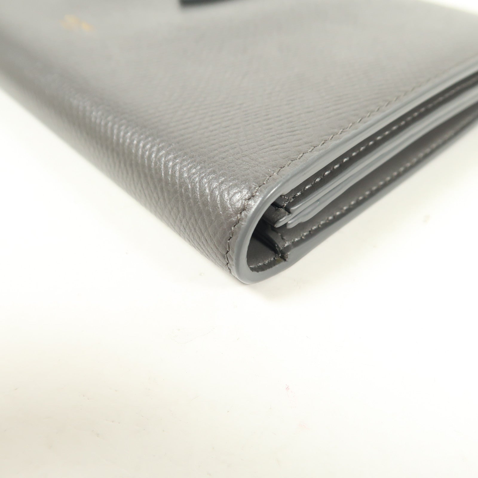 CELINE 牛皮皮革Large Strap Wallet金扣長錢包