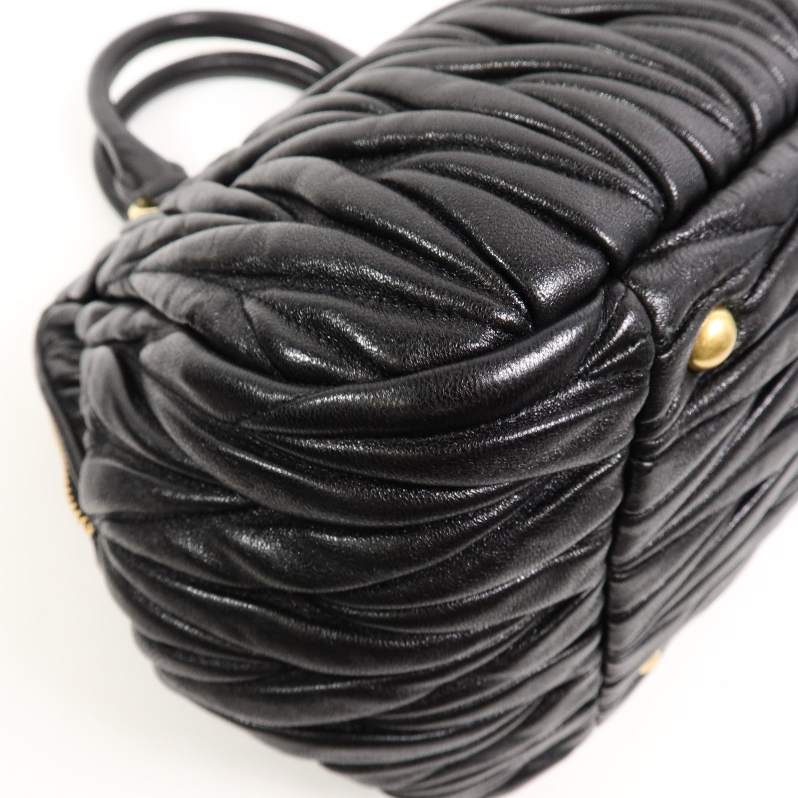 Miu Miu 羊皮皮革2 Way Shoulder手挽肩背兩用袋