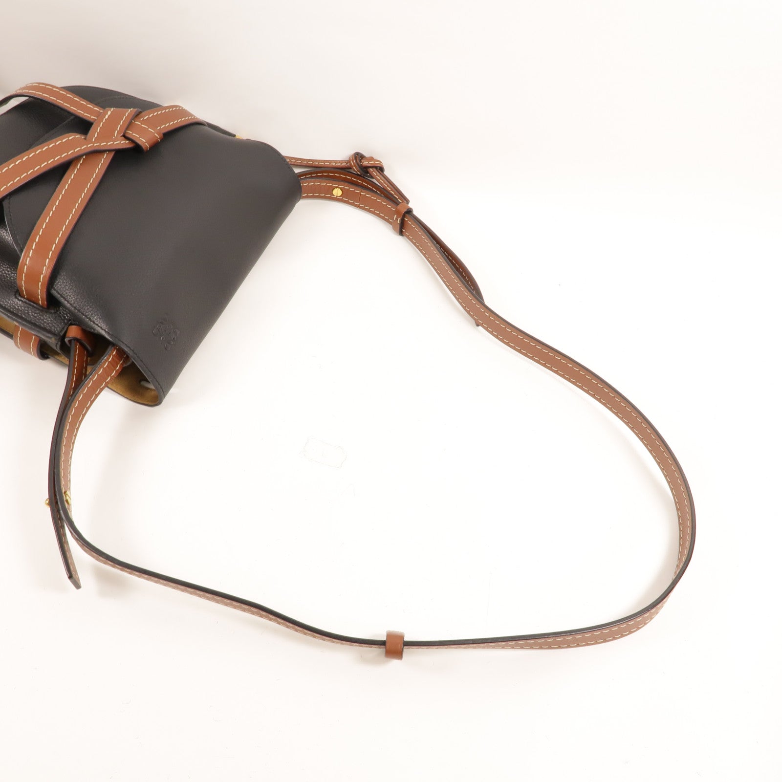 LOEWE 牛皮皮革Gate Small肩背袋