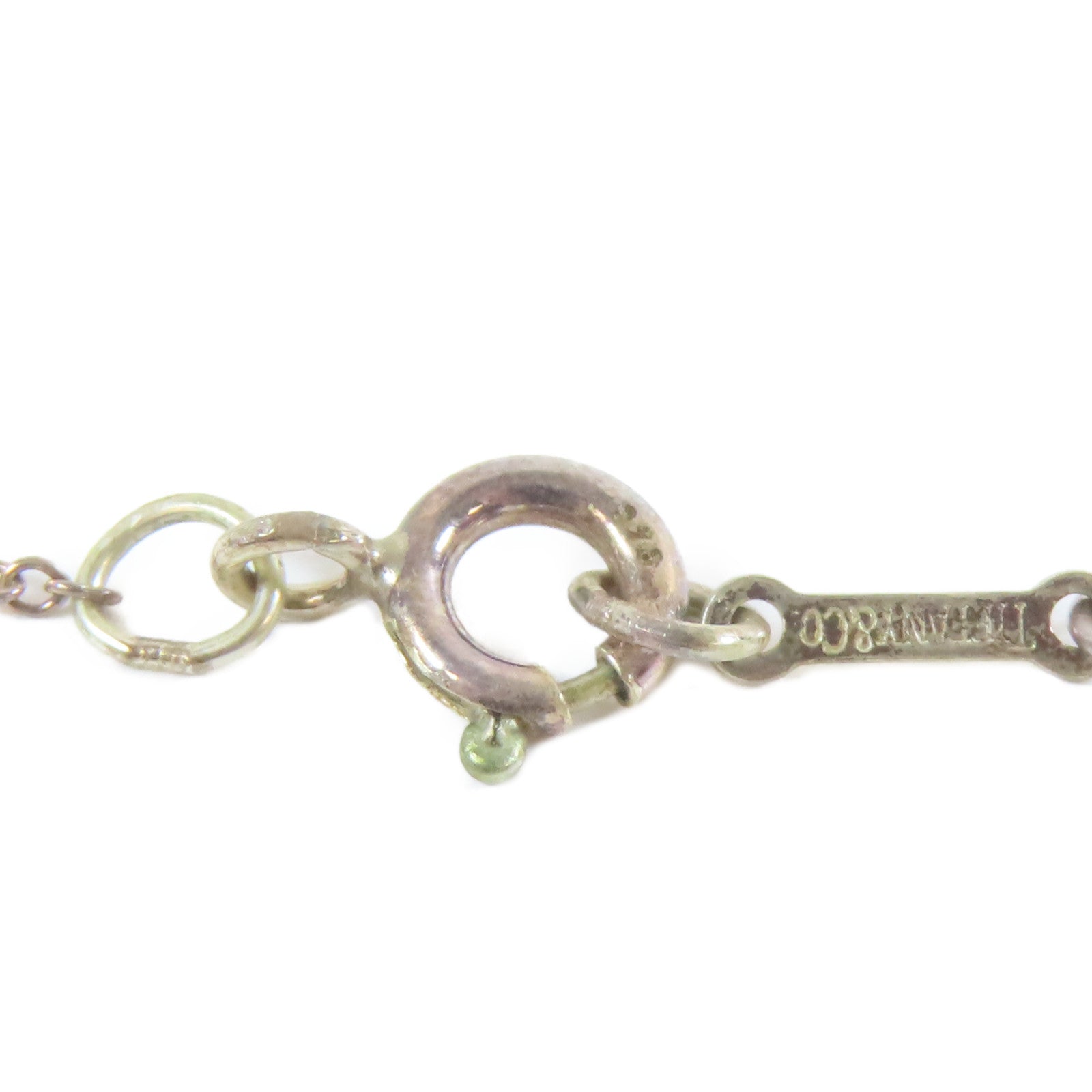 TIFFANY＆CO 925純銀Necklace項鍊#40cm