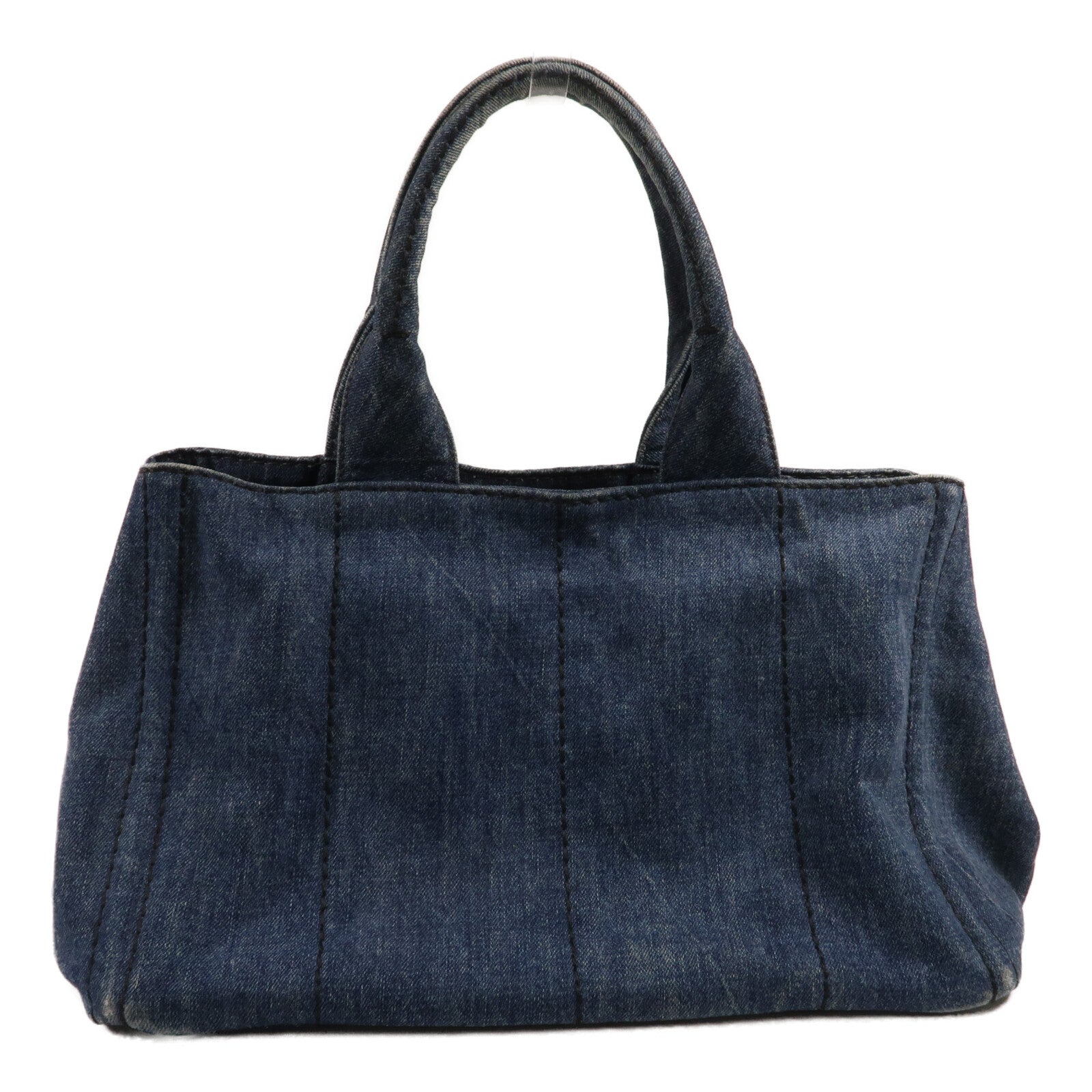 PRADA 牛仔布Tote Bag手挽袋