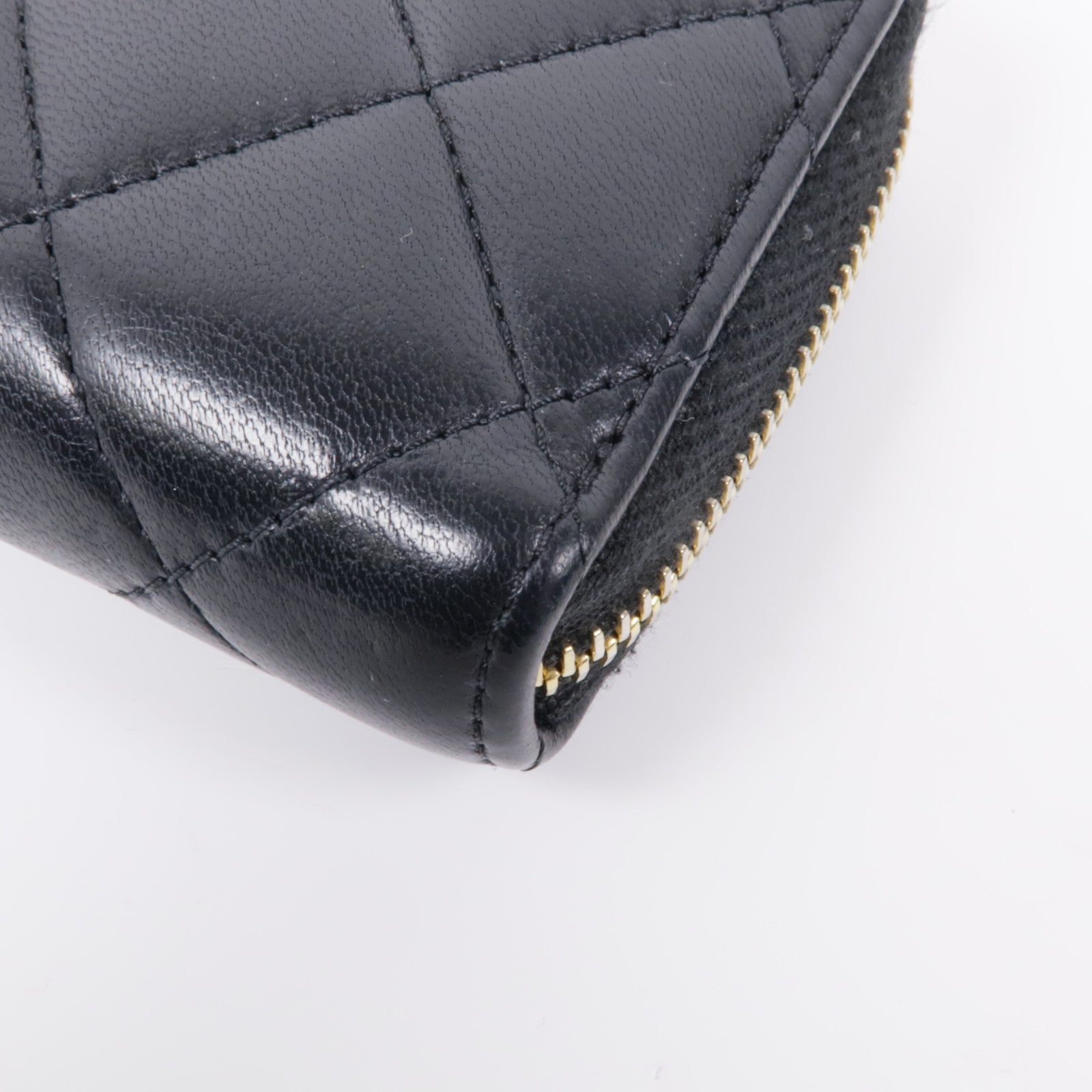 CHANEL 羊皮皮革Coin Purse金扣零錢包