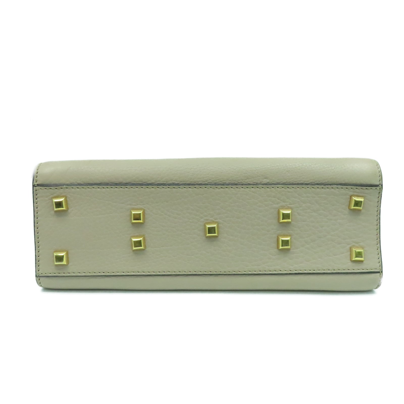 Valentino 【激減優惠】牛皮皮革2 Way Shoulder Bag金扣手挽肩背兩用袋粉紅色