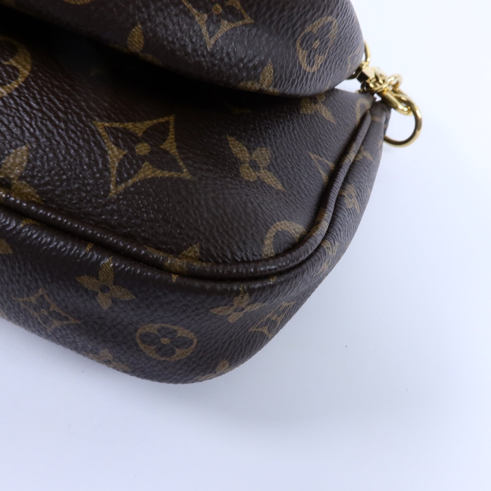 LOUIS VUITTON Monogram Multi Pochette Accessoires金扣肩背袋