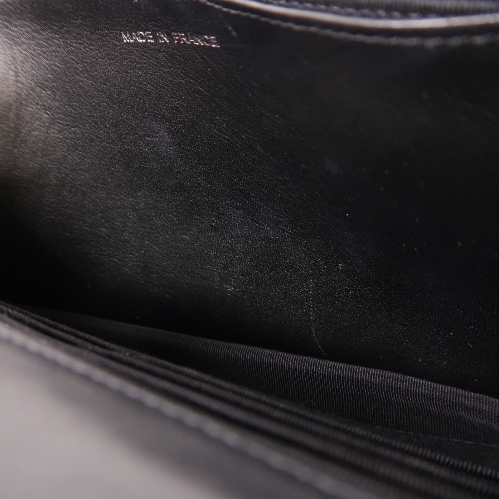 CHANEL 漆皮皮革Wallet On Chain 2.55銀扣鏈帶肩背袋