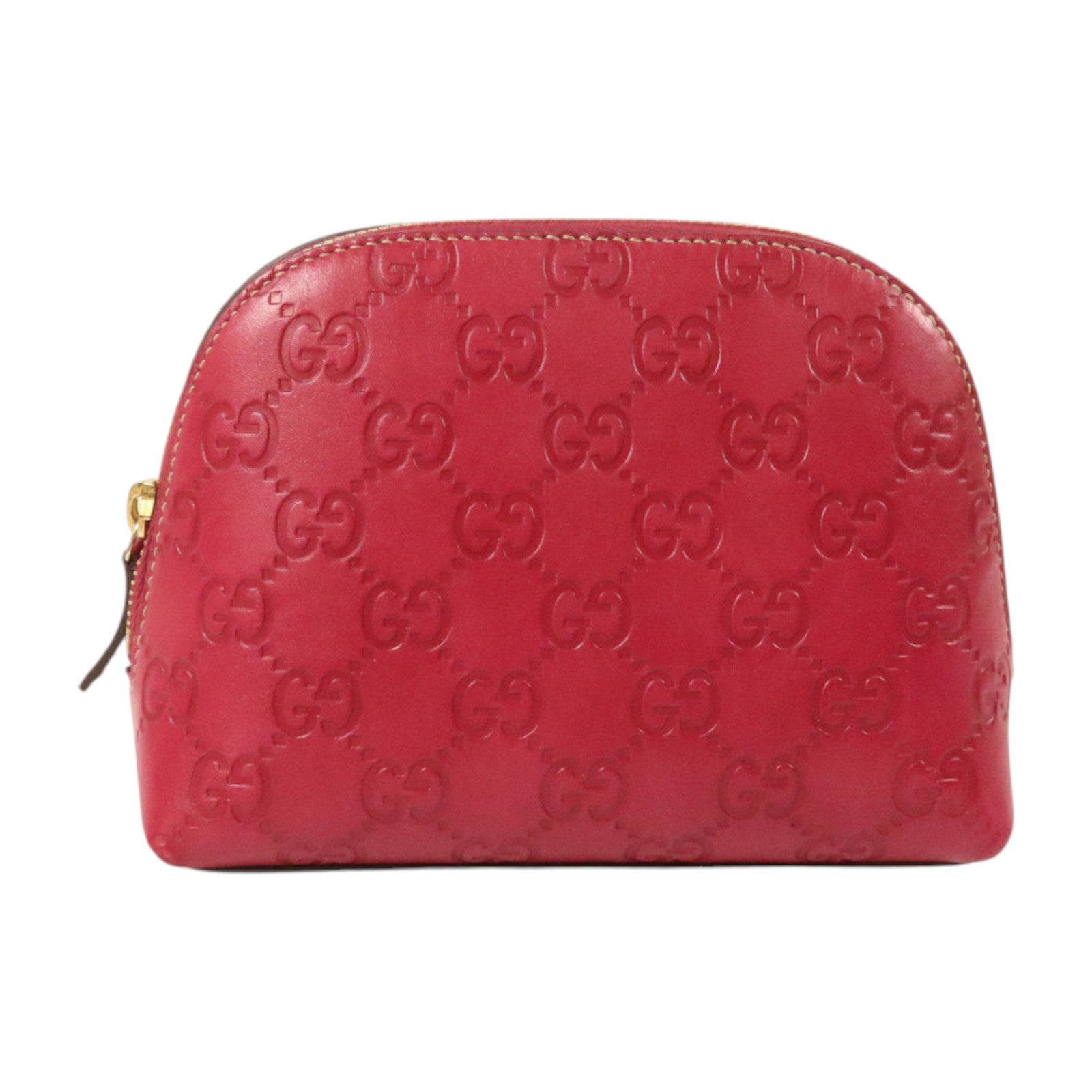 GUCCI 牛皮皮革Pouch金扣手拿包