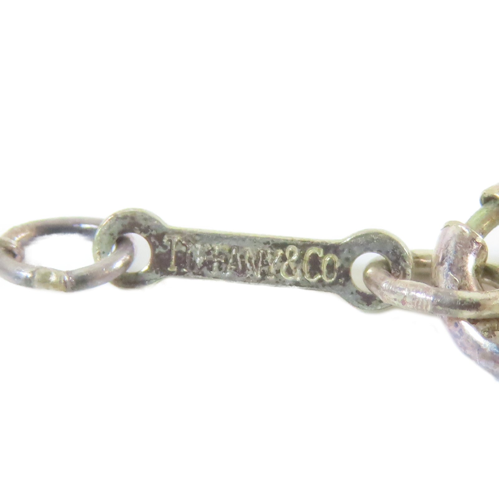 TIFFANY＆CO 925純銀Necklace項鍊#40cm
