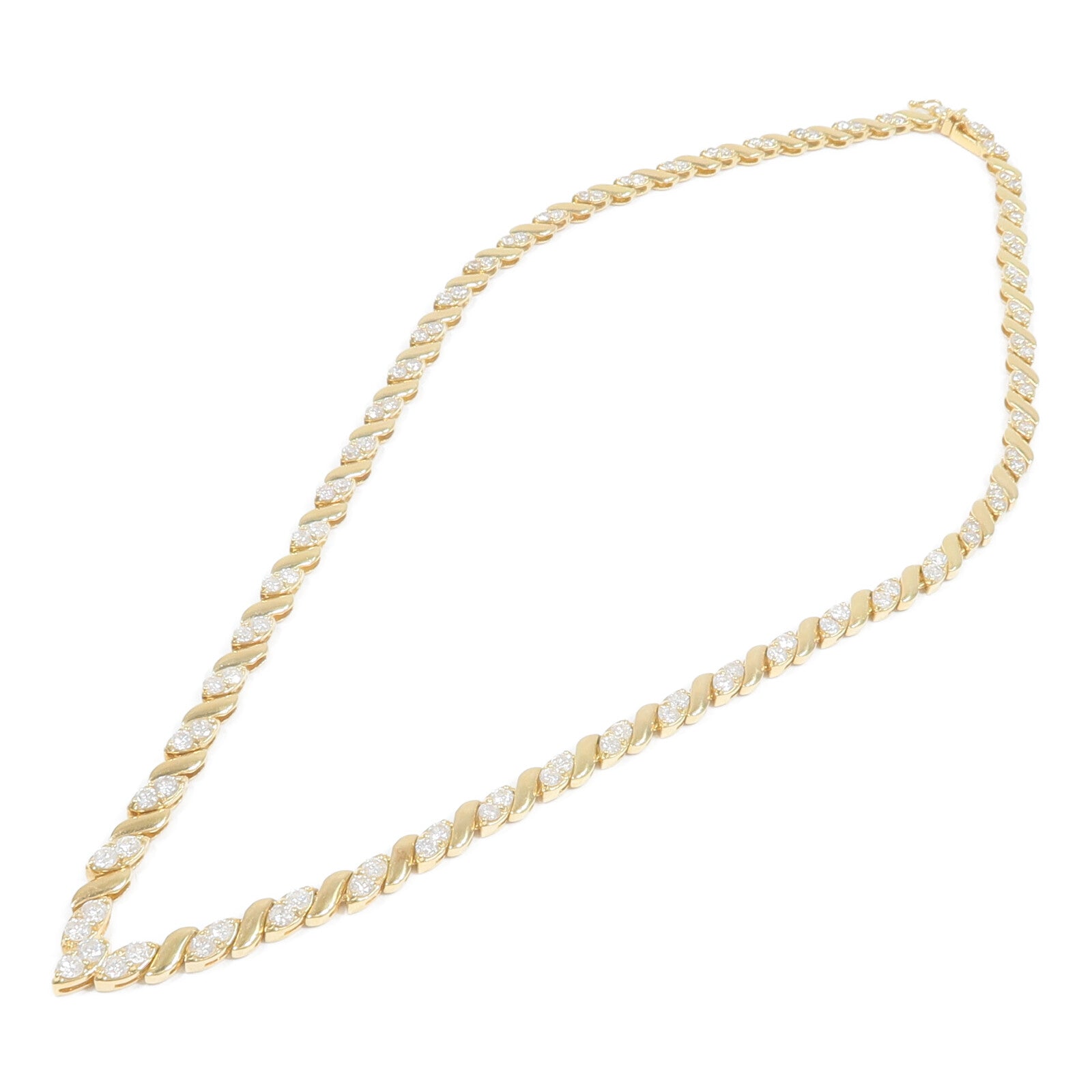 JEWELRY 18K黃金Diamond Necklace鑽石項鍊