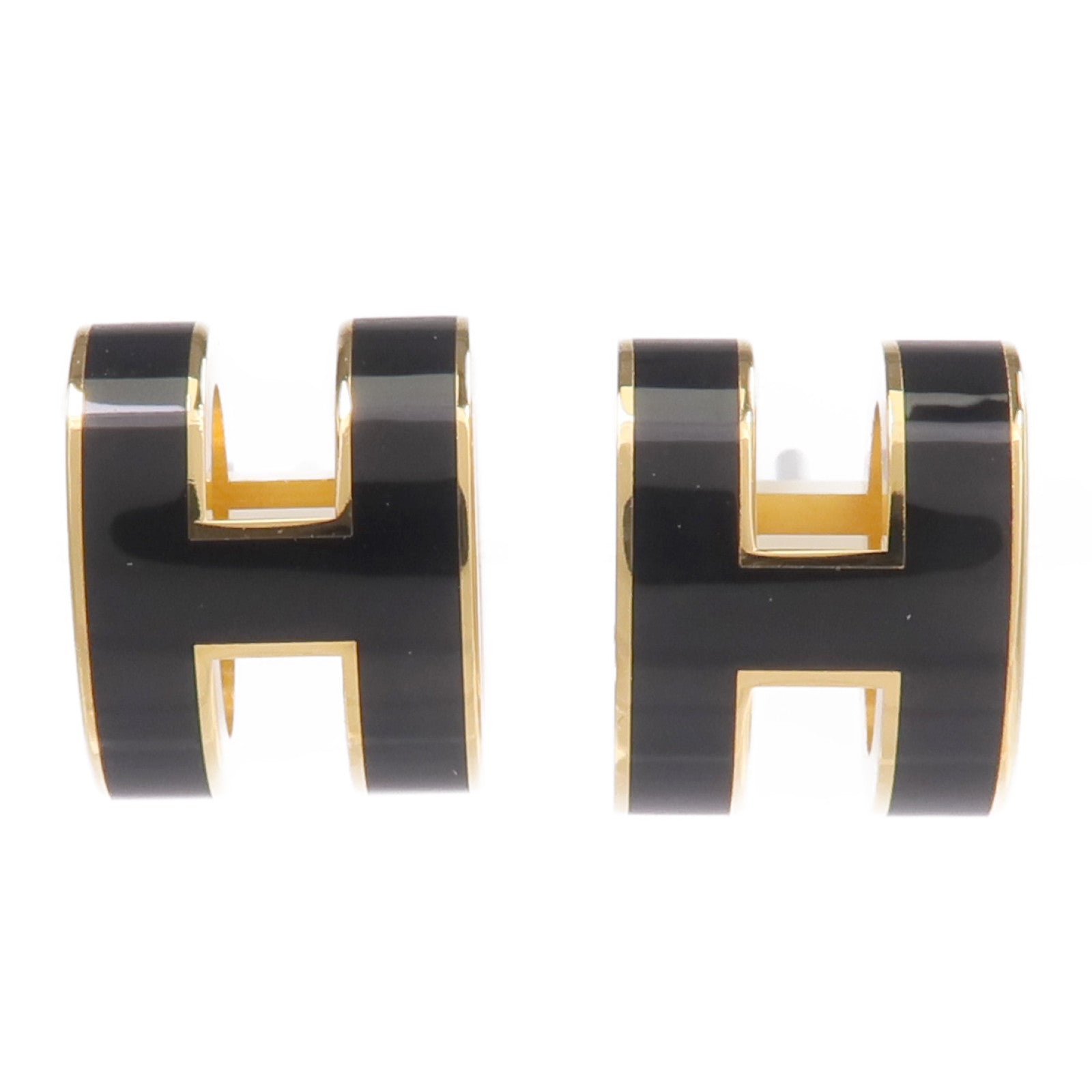 HERMES 金屬Pop H耳環