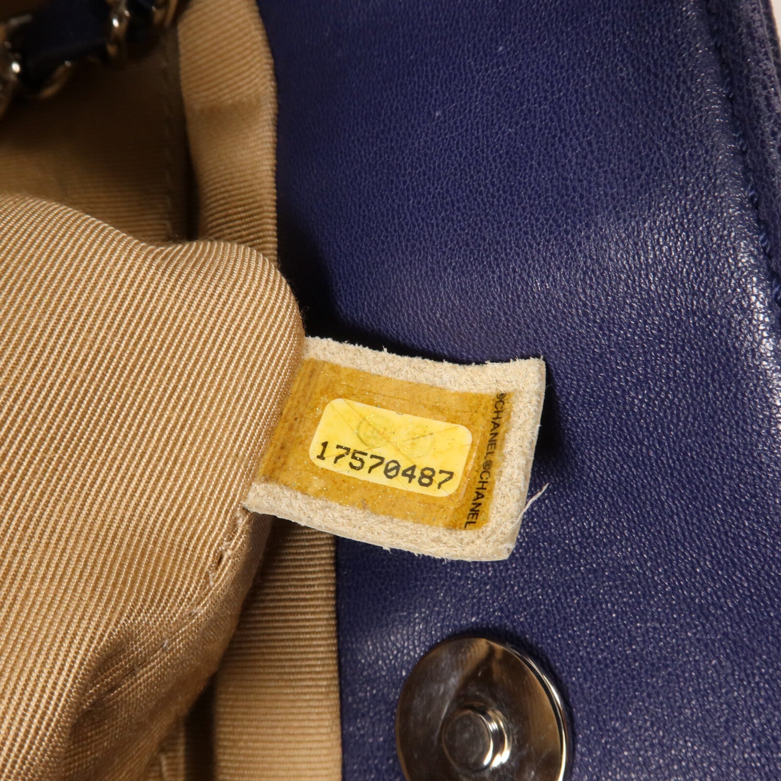 CHANEL 牛皮皮革Chain Shoulder鏈帶手挽肩背兩用袋