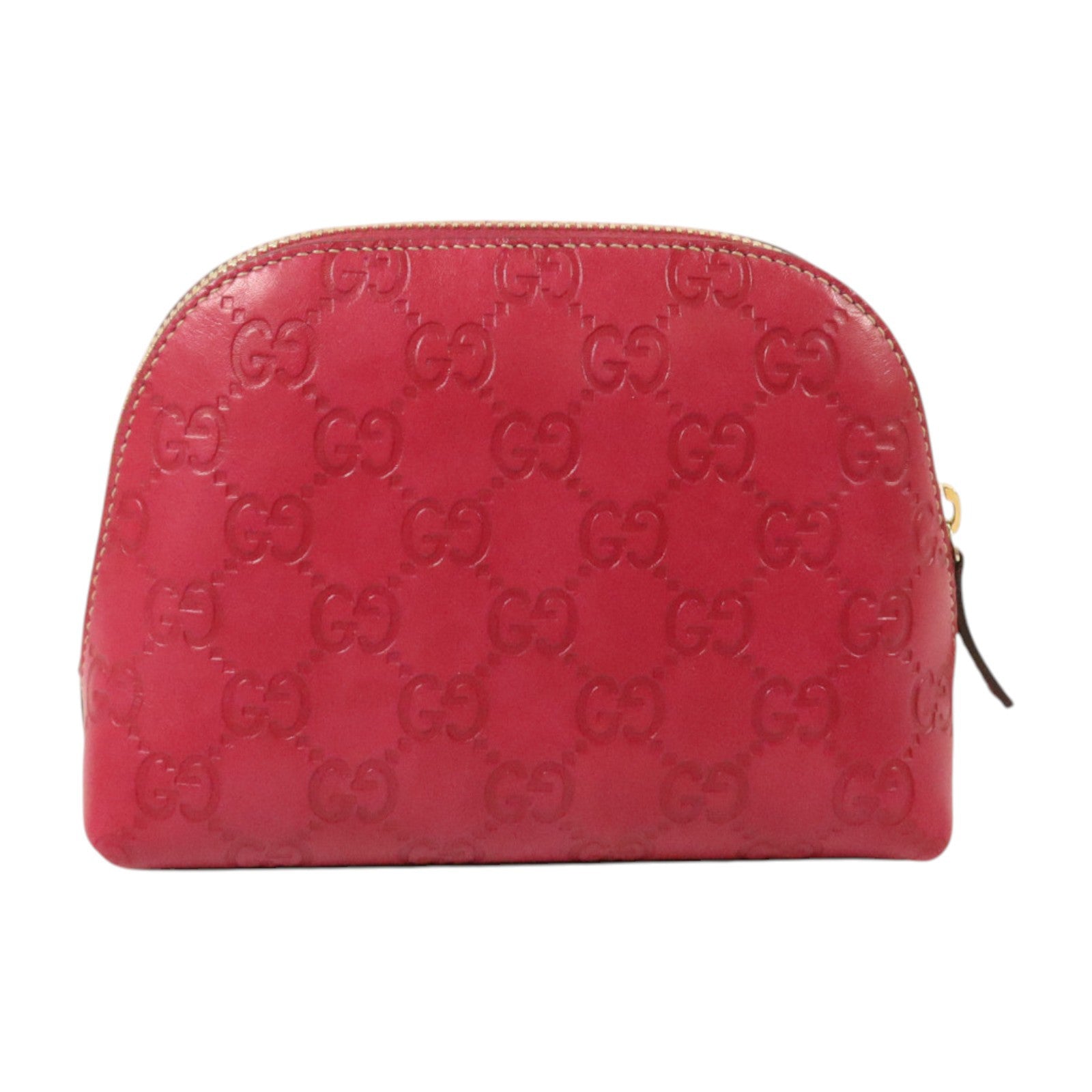 GUCCI 牛皮皮革Pouch金扣手拿包