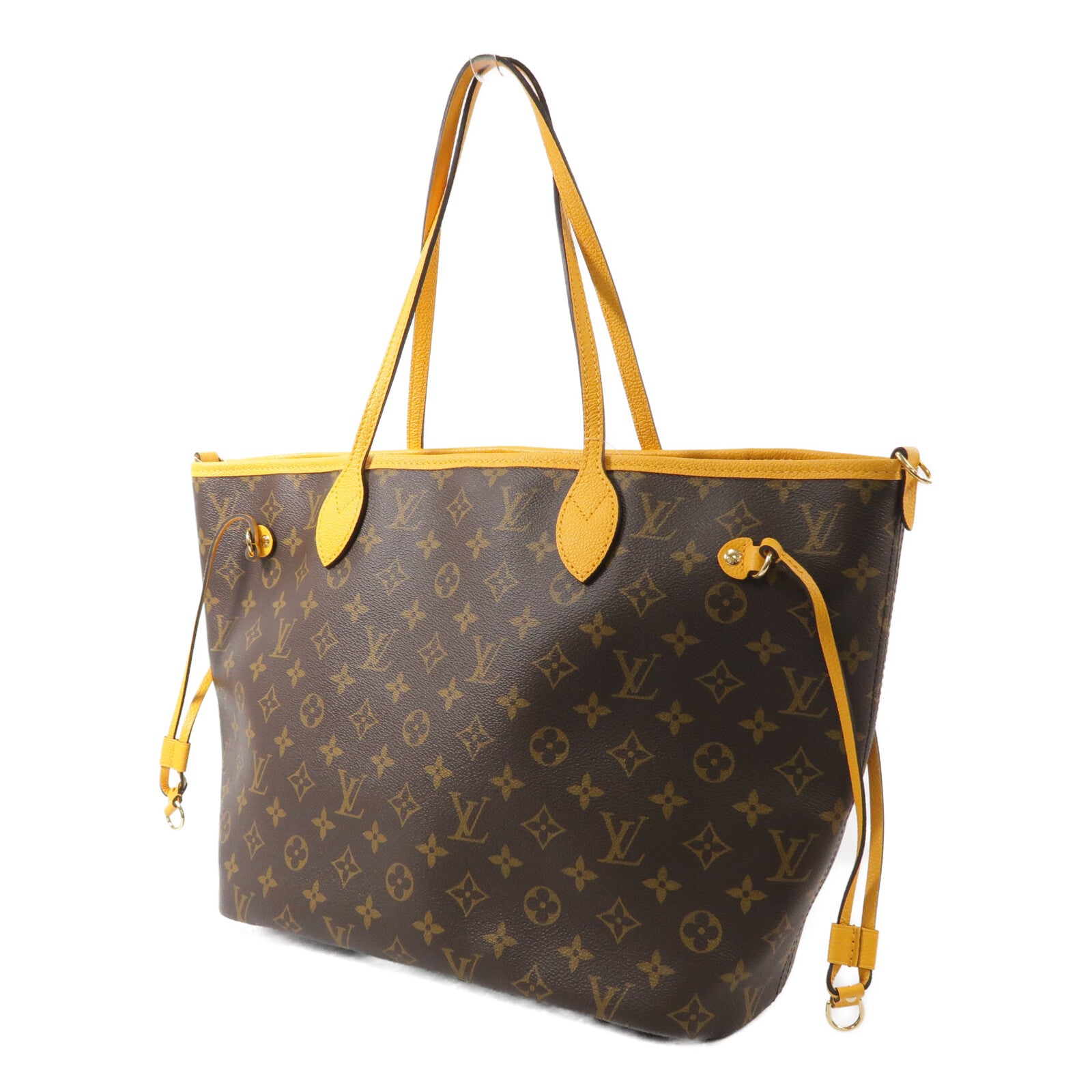 LOUIS VUITTON Monogram Neverfull Inside Out MM手挽肩背兩用袋