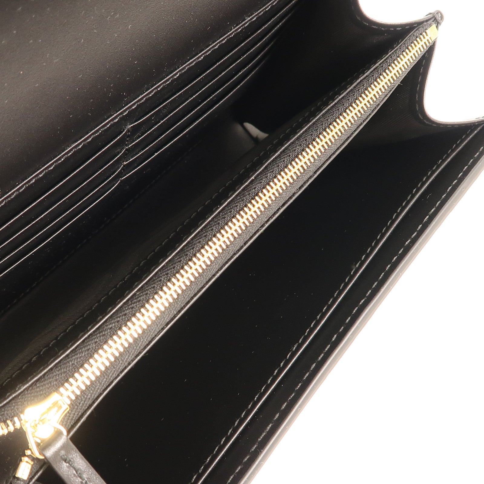 GUCCI 皮革GG Chain Wallet金扣鏈帶肩背袋
