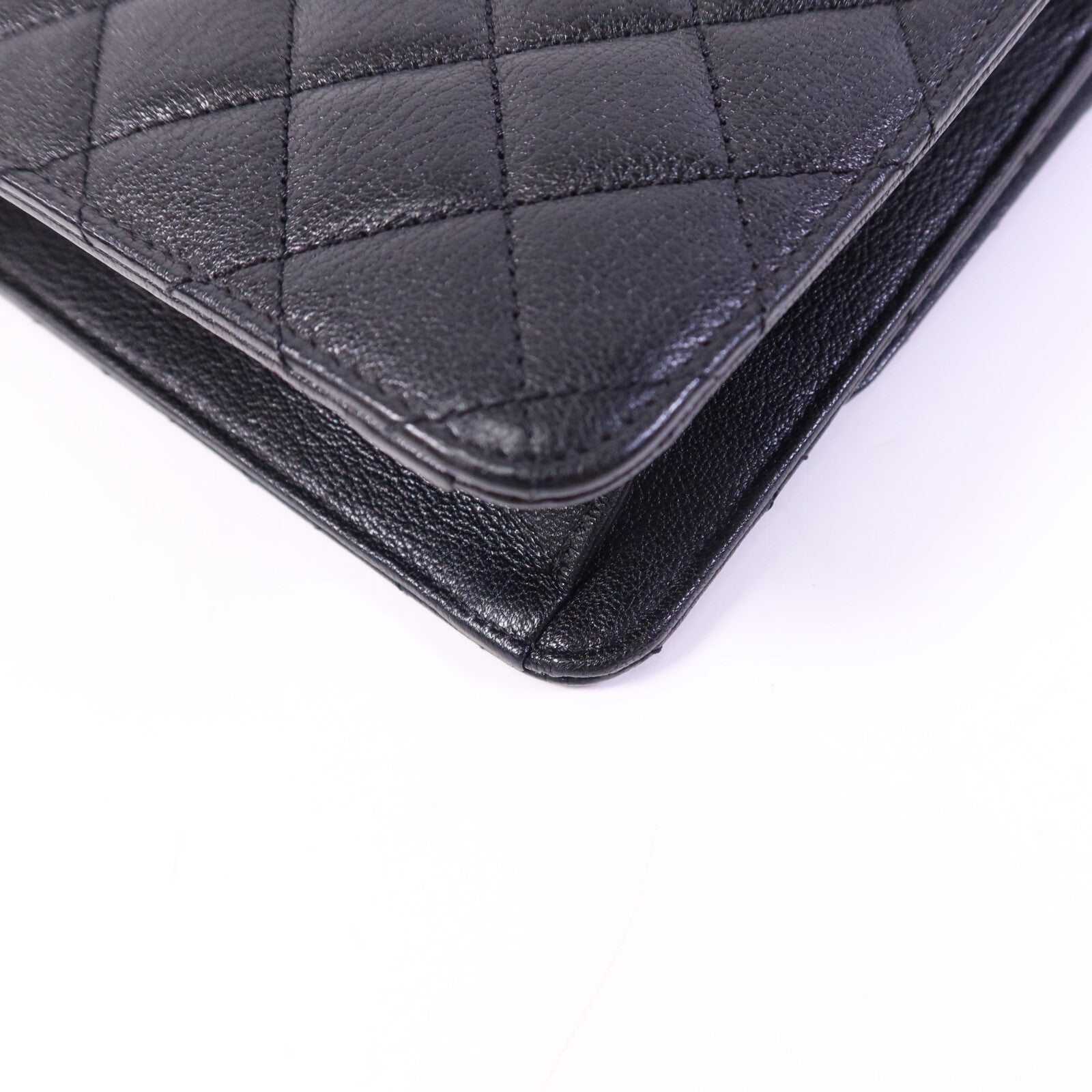 CHANEL 山羊皮皮革CC University Flap Bag鏈帶手挽肩背兩用袋