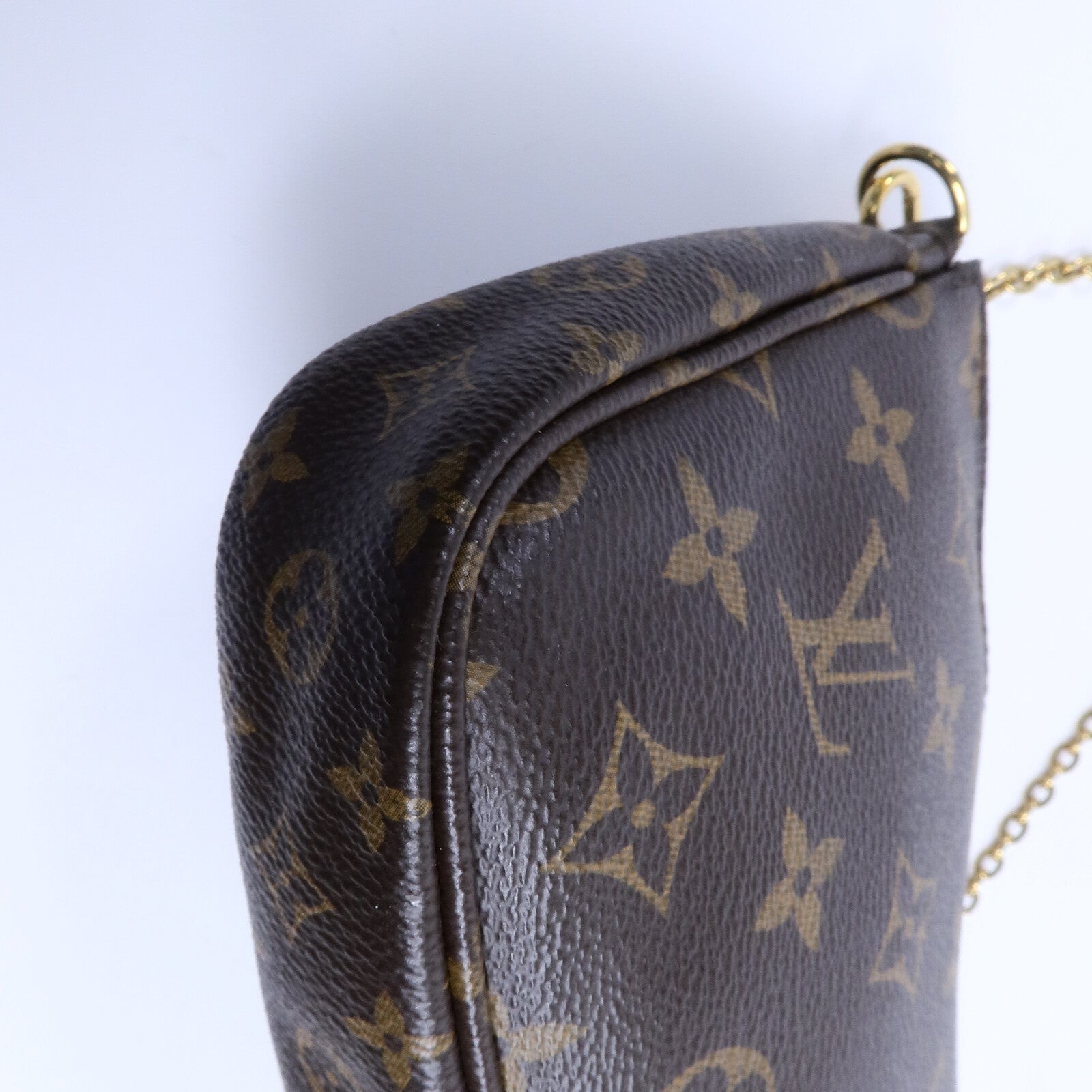 LOUIS VUITTON Monogram Multi Pochette Accessoires金扣肩背袋