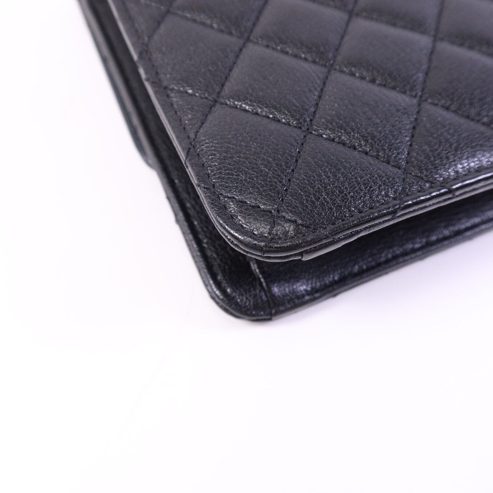 CHANEL 山羊皮皮革CC University Flap Bag鏈帶手挽肩背兩用袋