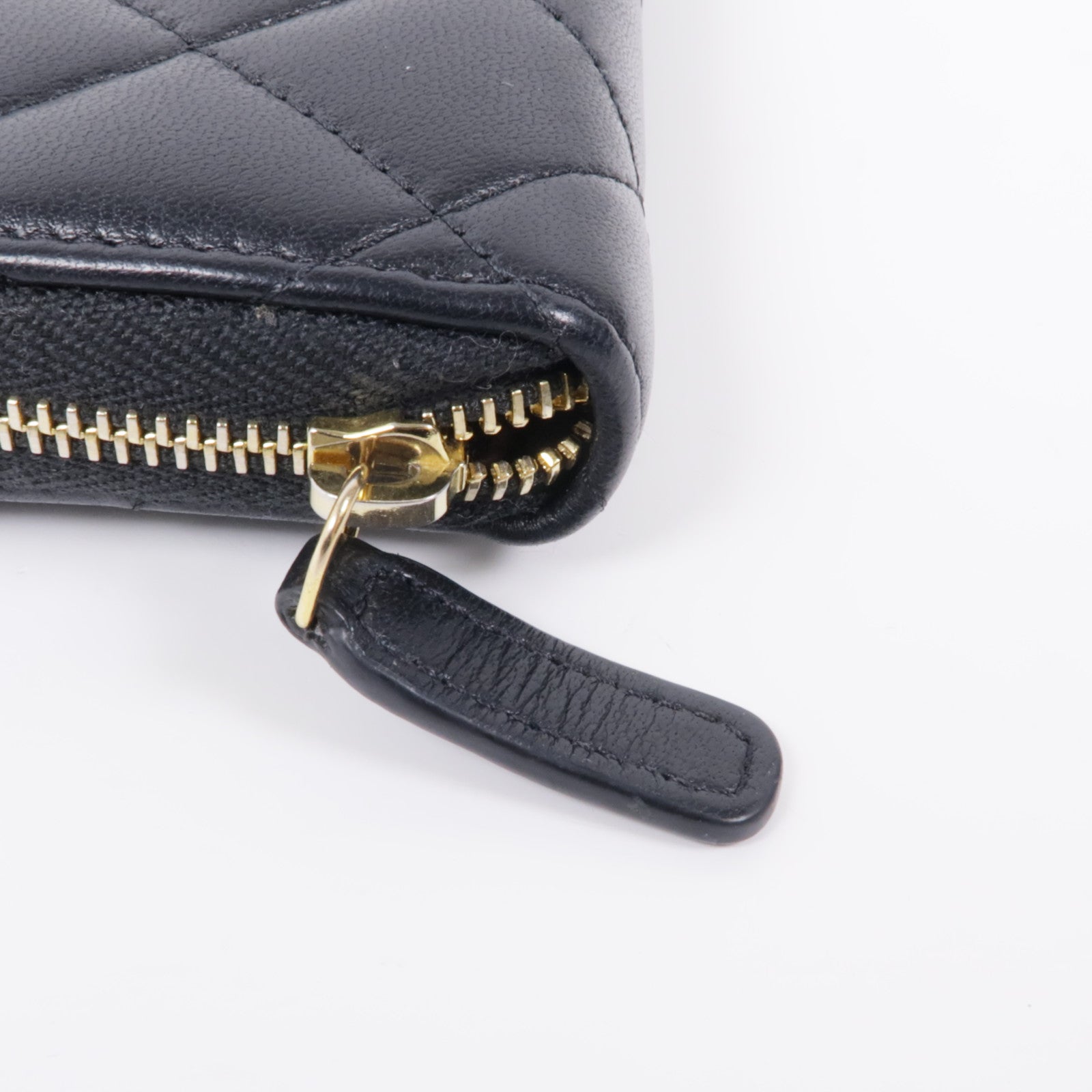 CHANEL 羊皮皮革Coin Purse金扣零錢包