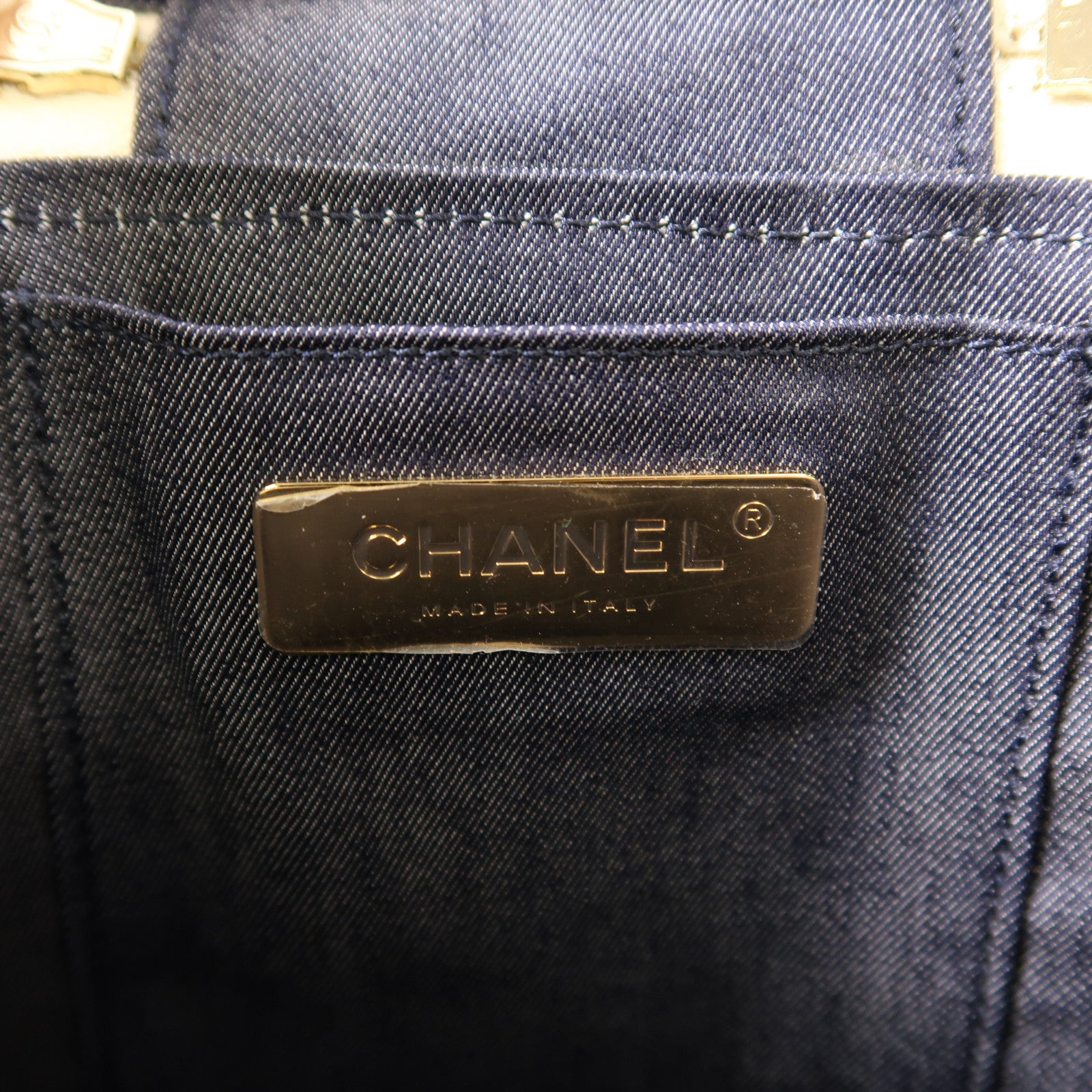 CHANEL 斜紋軟呢/皮革Chain Shoulder金扣鏈帶手挽肩背兩用袋白色/紅色