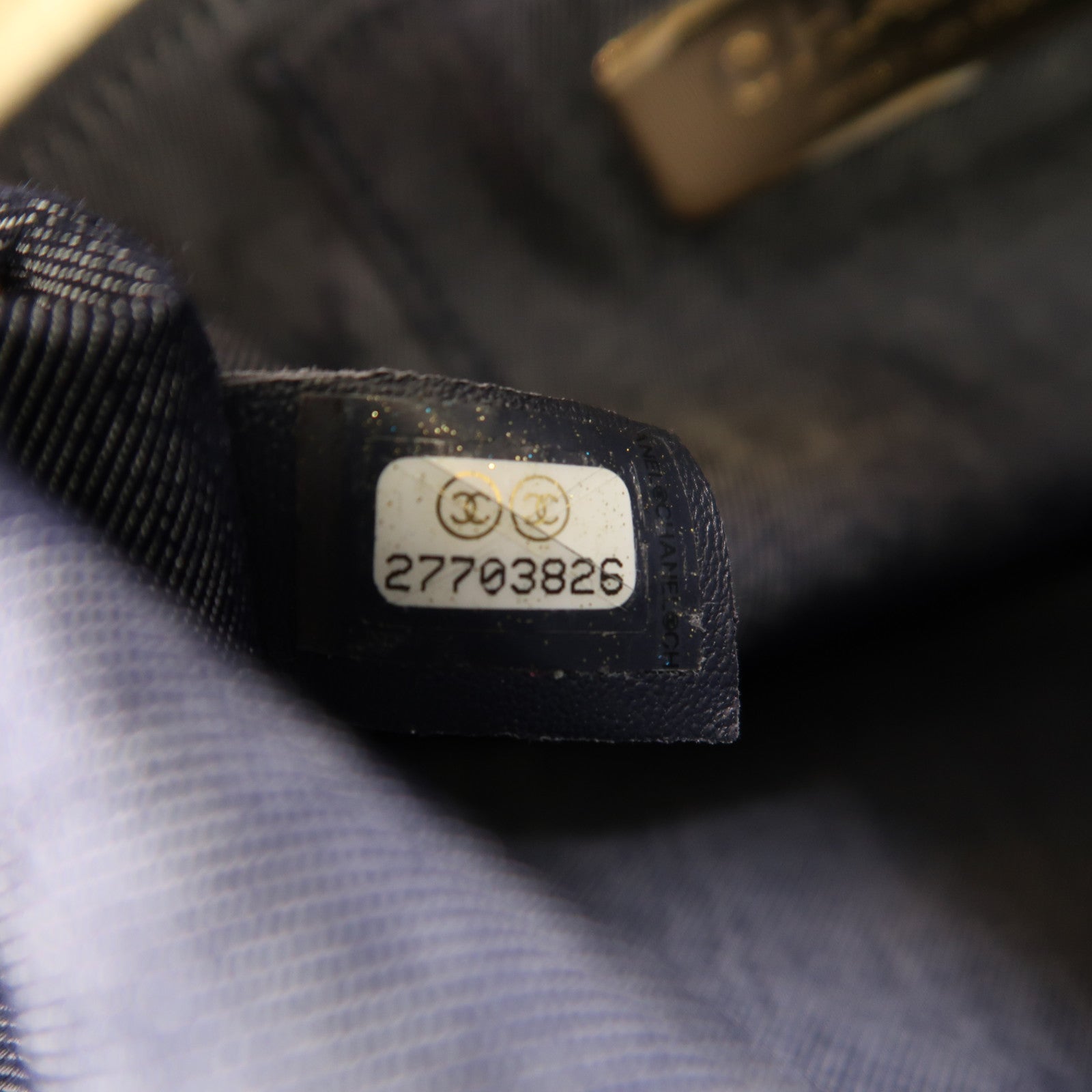 CHANEL 斜紋軟呢/皮革Chain Shoulder金扣鏈帶手挽肩背兩用袋白色/紅色