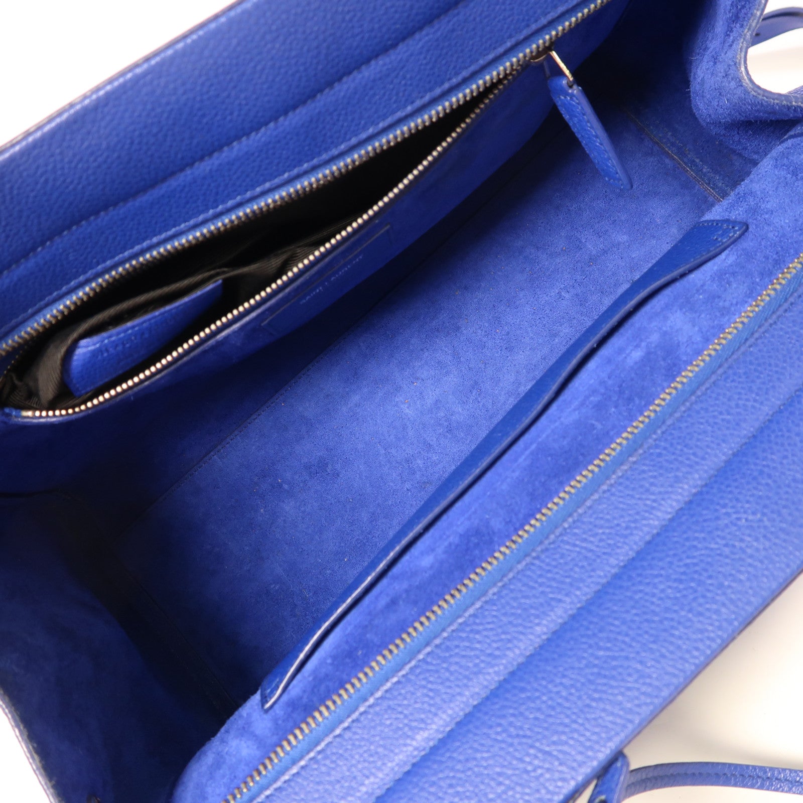 SAINT LAURENT 牛皮皮革Cabas Rive Gauche銀扣手挽肩背兩用袋