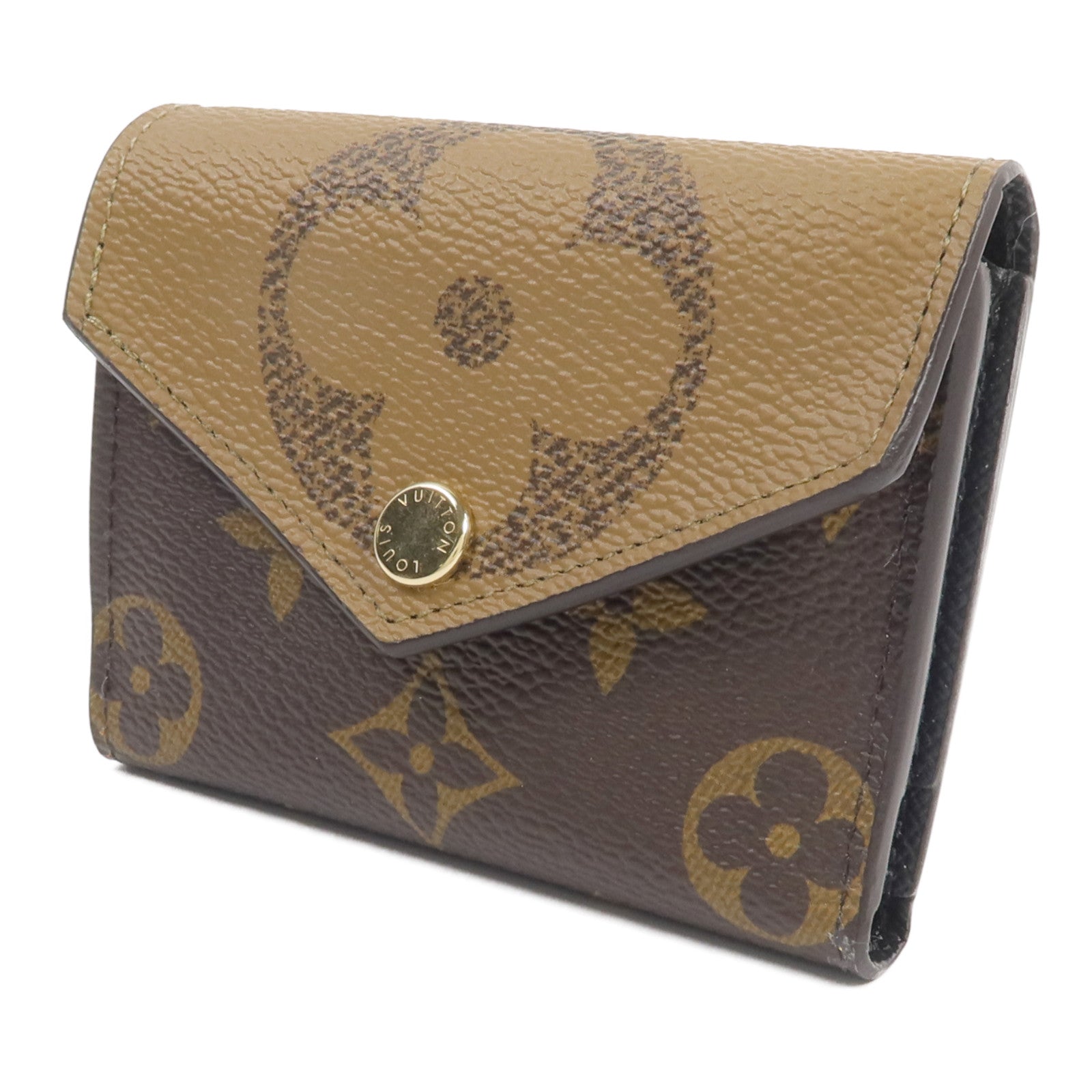LOUIS VUITTON Monogram/MonoReverse Zoe Wallet錢包