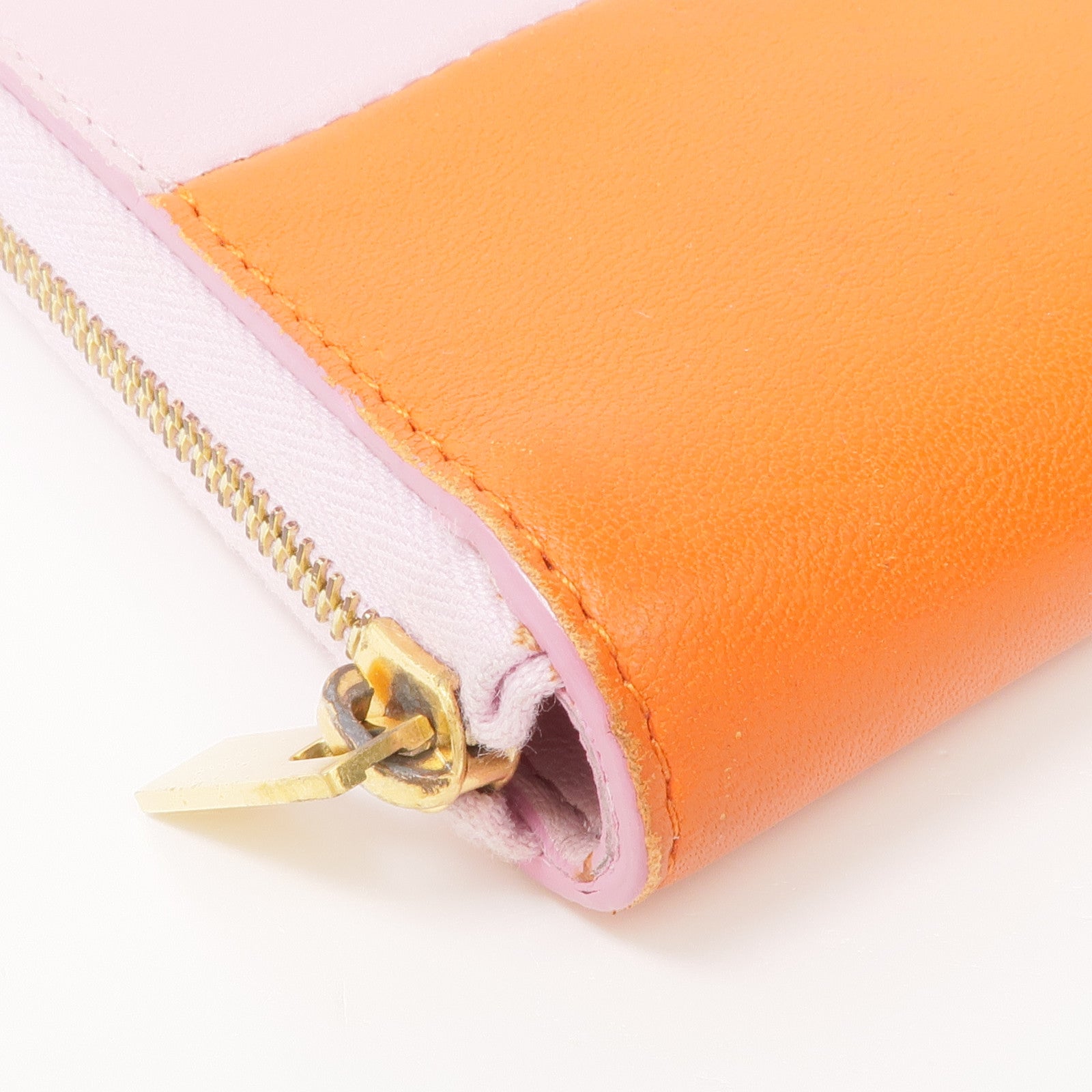 CELINE 牛皮皮革Wallet金扣錢包