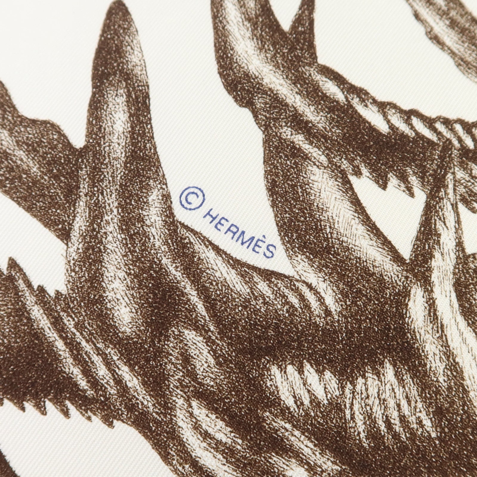 HERMES 【激減優惠】絲質Carre Wsh 90cm Twill絲巾